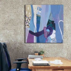 'Periwinkle' by Kathy Ferguson, Canvas Wall Art,37 x 37