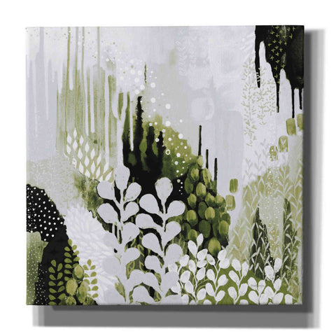 Image of 'BW Forest II with Green' by Kathy Ferguson, Canvas Wall Art