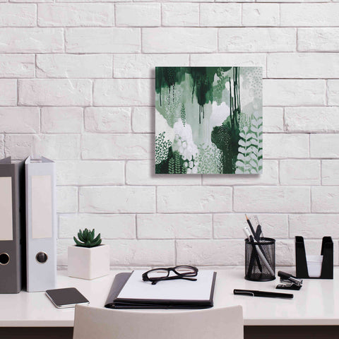 Image of 'Light Green Forest I' by Kathy Ferguson, Canvas Wall Art,12 x 12