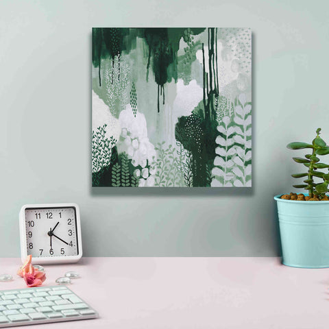 Image of 'Light Green Forest I' by Kathy Ferguson, Canvas Wall Art,12 x 12
