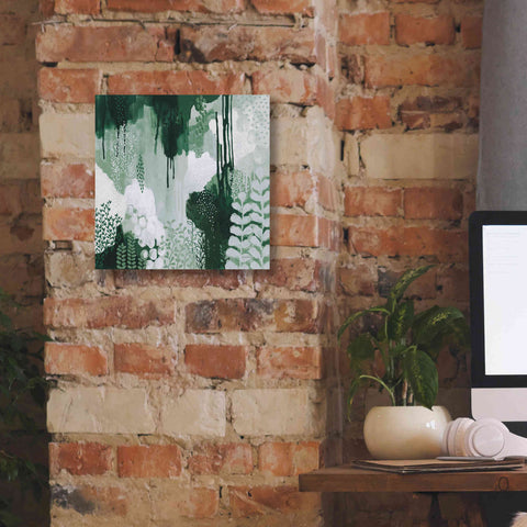 Image of 'Light Green Forest I' by Kathy Ferguson, Canvas Wall Art,12 x 12