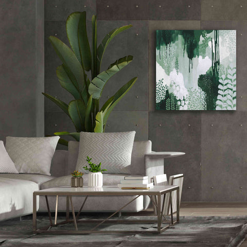 Image of 'Light Green Forest I' by Kathy Ferguson, Canvas Wall Art,37 x 37
