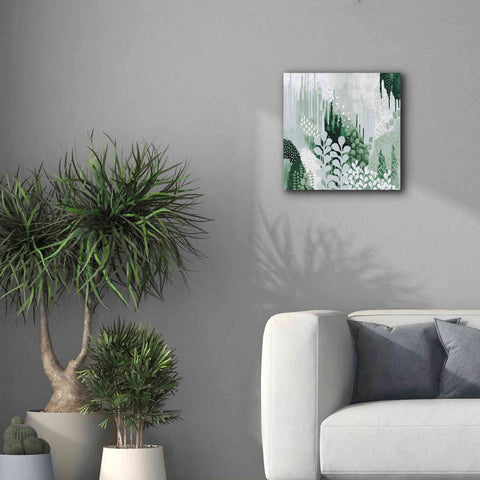 Image of 'Light Green Forest II' by Kathy Ferguson, Canvas Wall Art,18 x 18