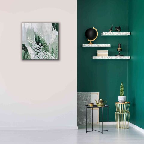 Image of 'Light Green Forest II' by Kathy Ferguson, Canvas Wall Art,26 x 26