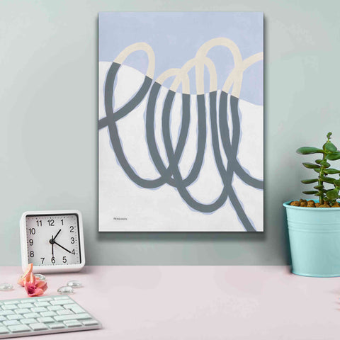 Image of 'Loops I' by Kathy Ferguson, Canvas Wall Art,12 x 16