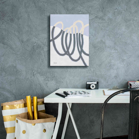 Image of 'Loops I' by Kathy Ferguson, Canvas Wall Art,12 x 16