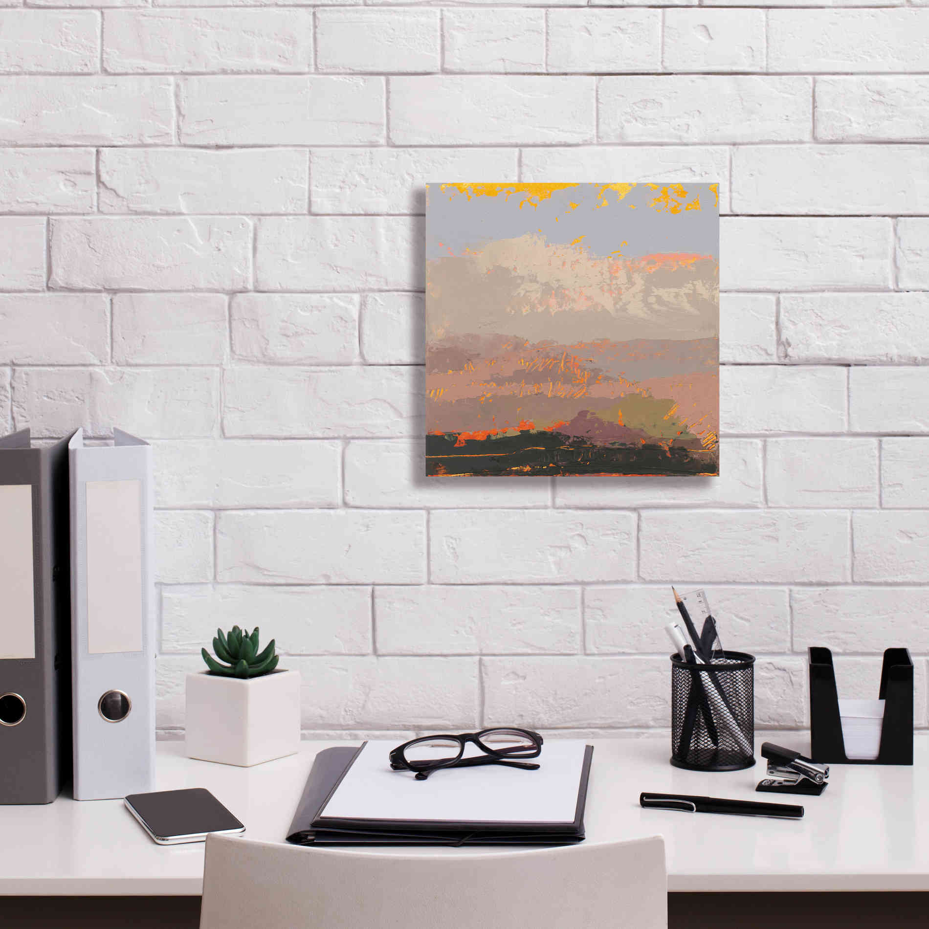 'Soft Day I' by Grainne Dowling, Canvas Wall Art,12 x 12