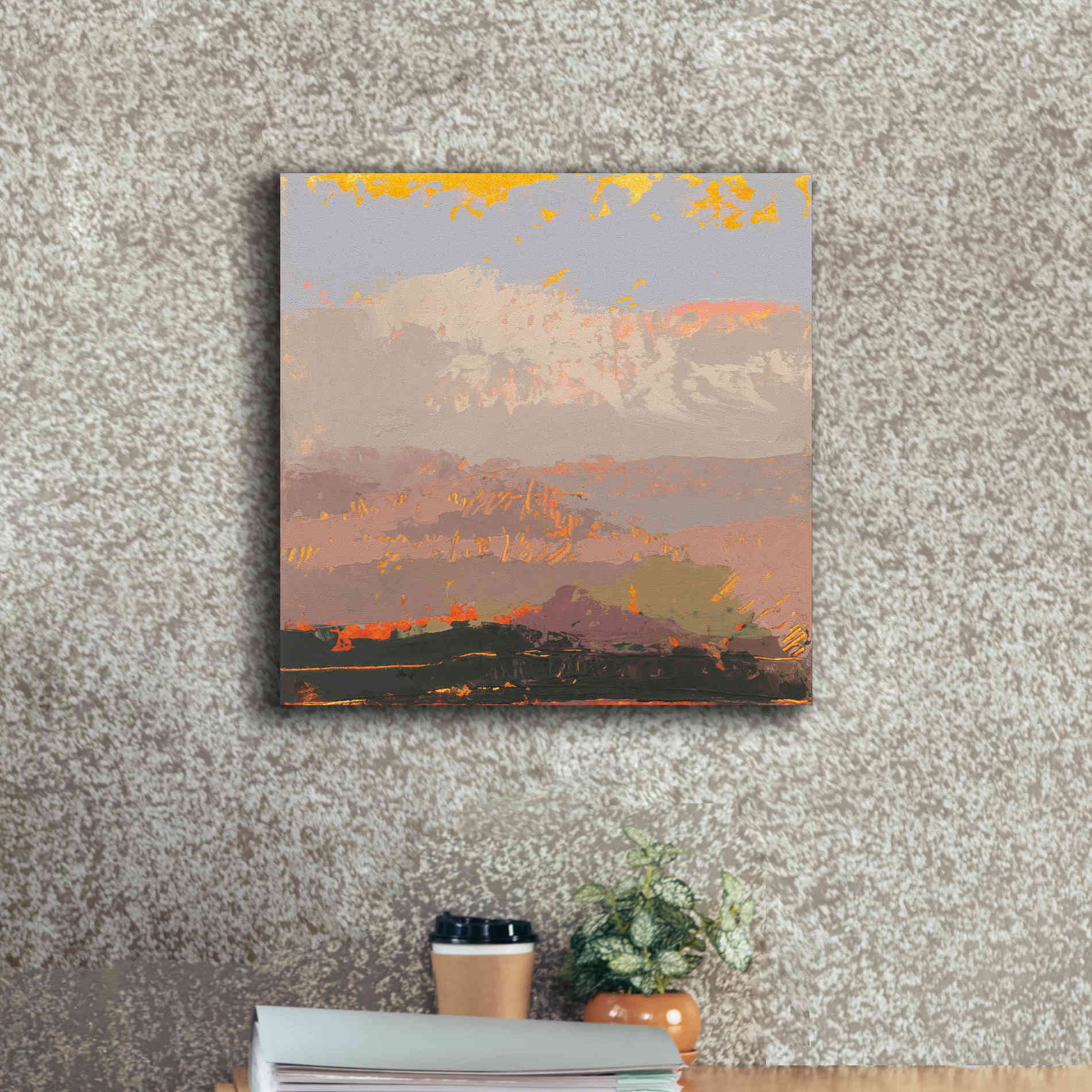 'Soft Day I' by Grainne Dowling, Canvas Wall Art,18 x 18