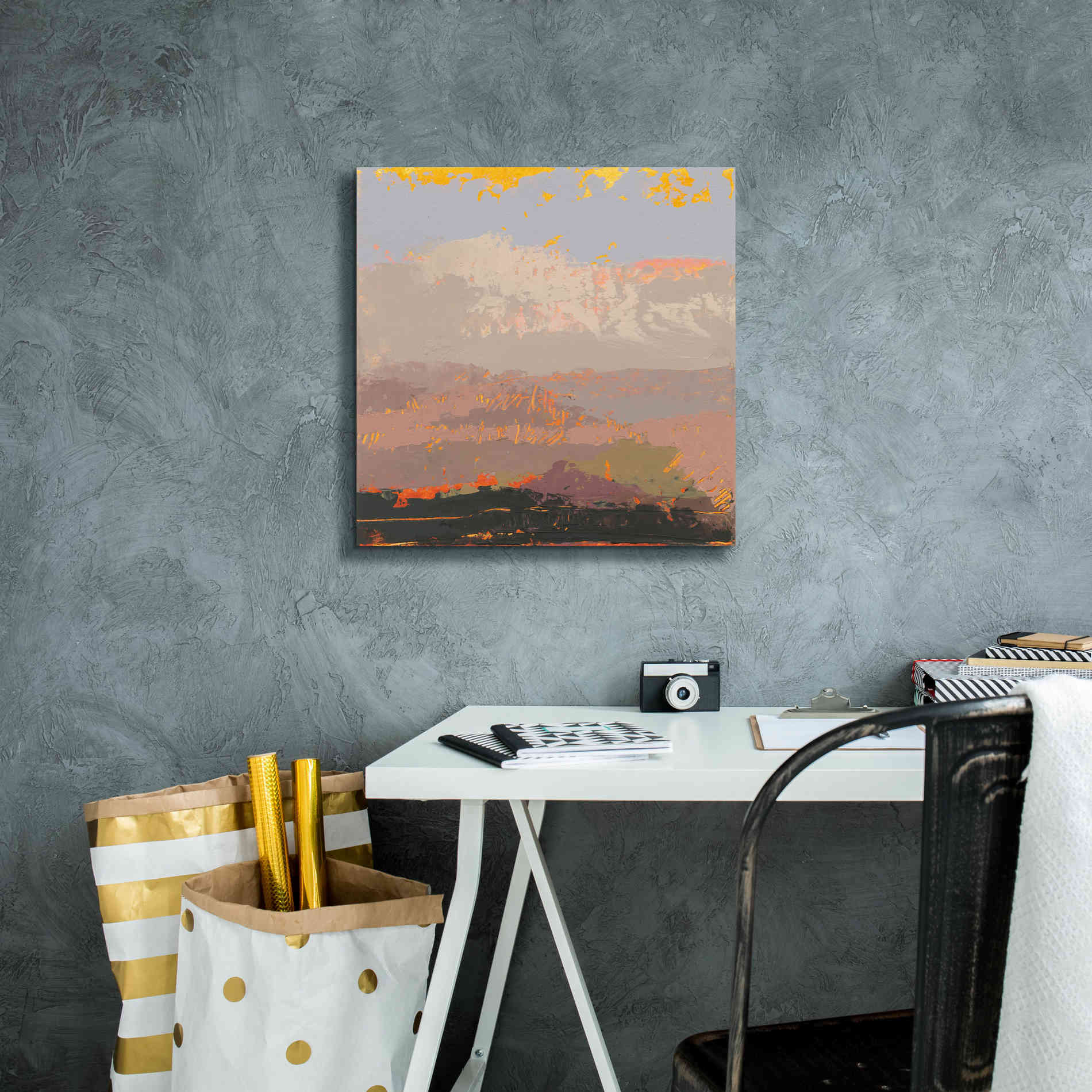 'Soft Day I' by Grainne Dowling, Canvas Wall Art,18 x 18