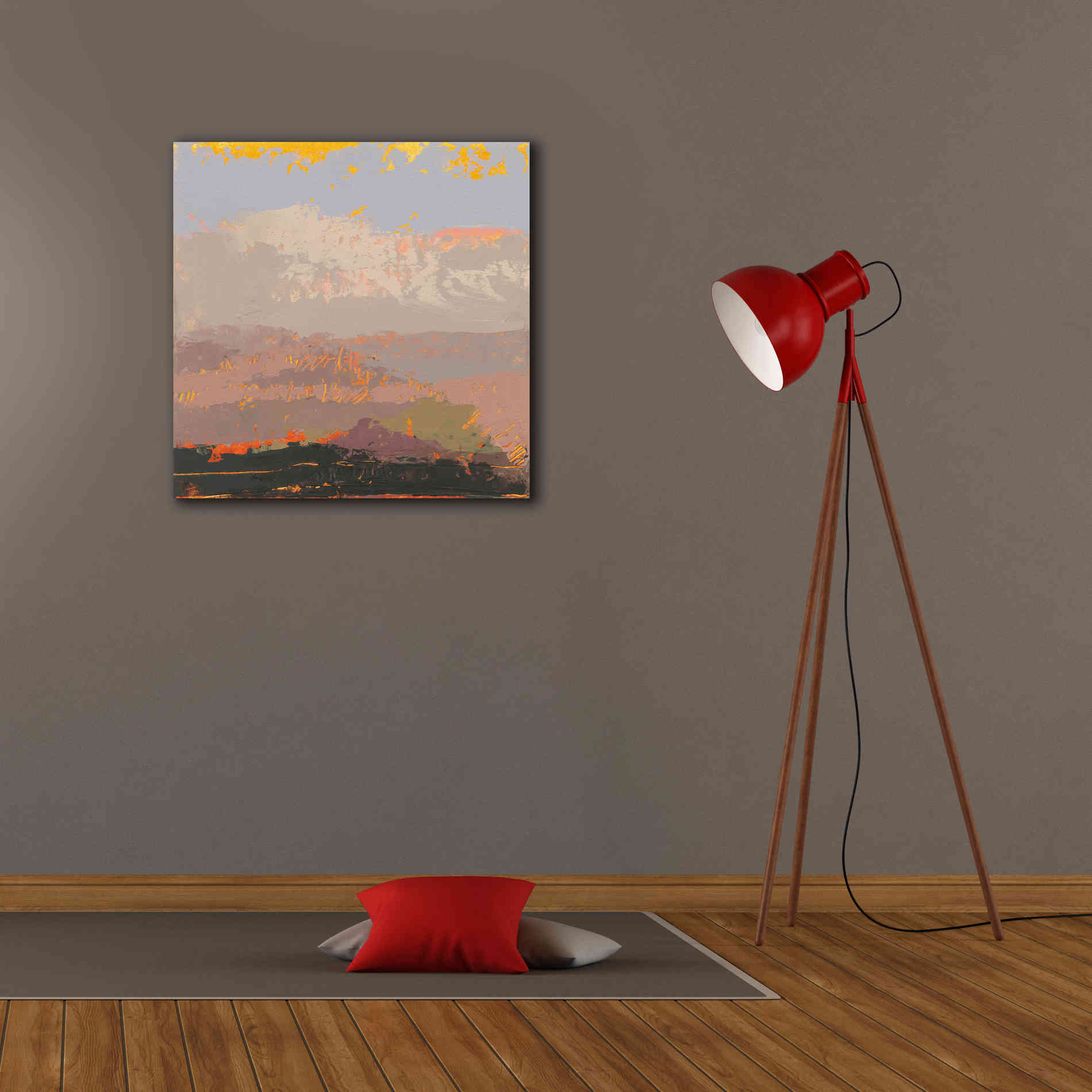 'Soft Day I' by Grainne Dowling, Canvas Wall Art,26 x 26