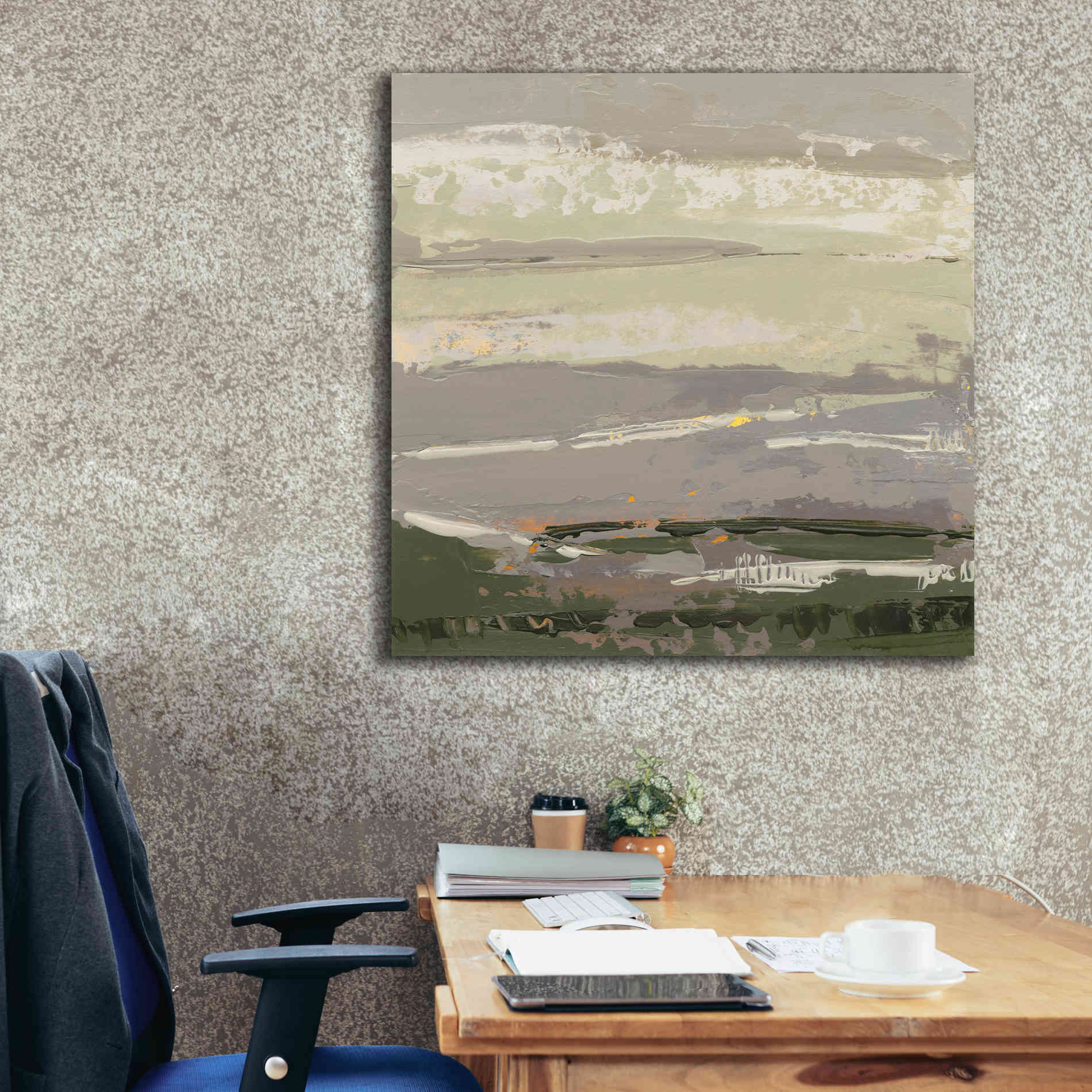 'Soft Day II' by Grainne Dowling, Canvas Wall Art,37 x 37