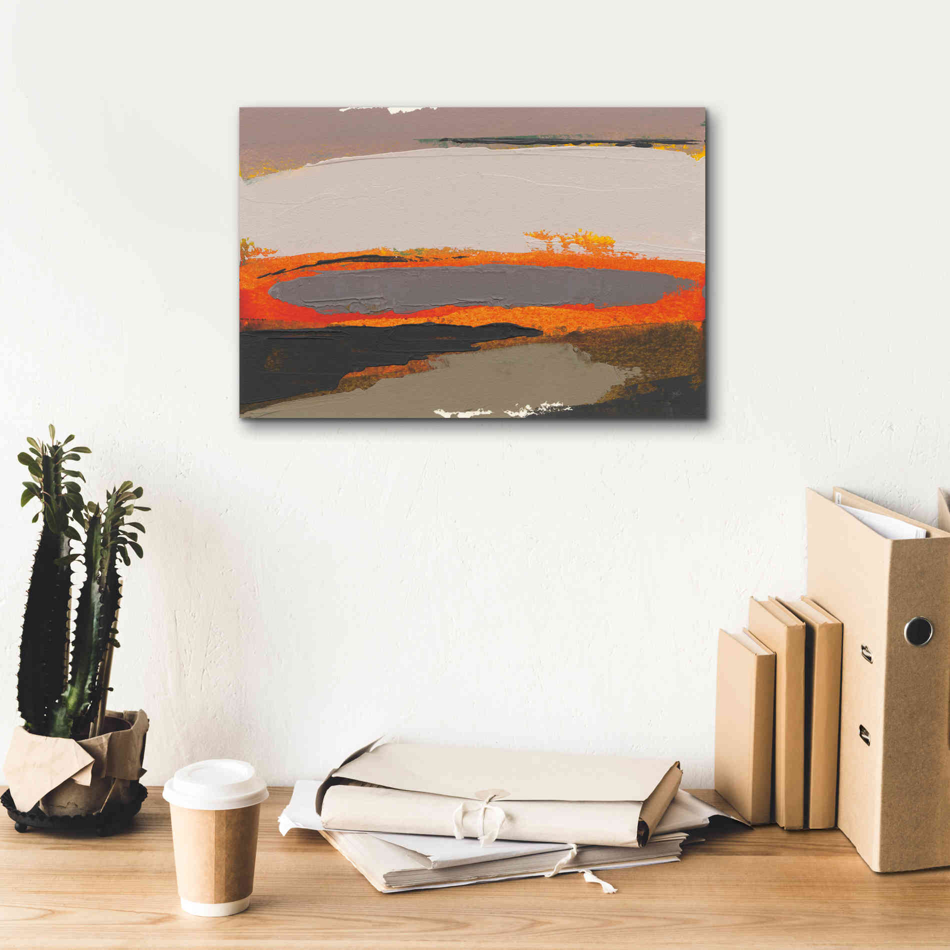 'Ceide Study I' by Grainne Dowling, Canvas Wall Art,18 x 12