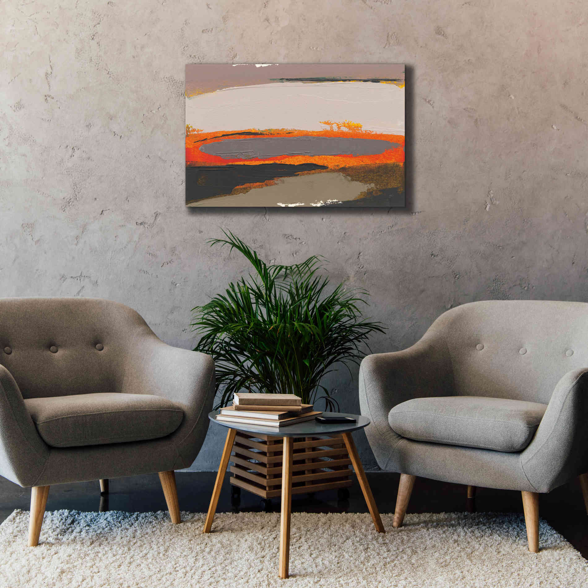 'Ceide Study I' by Grainne Dowling, Canvas Wall Art,40 x 26