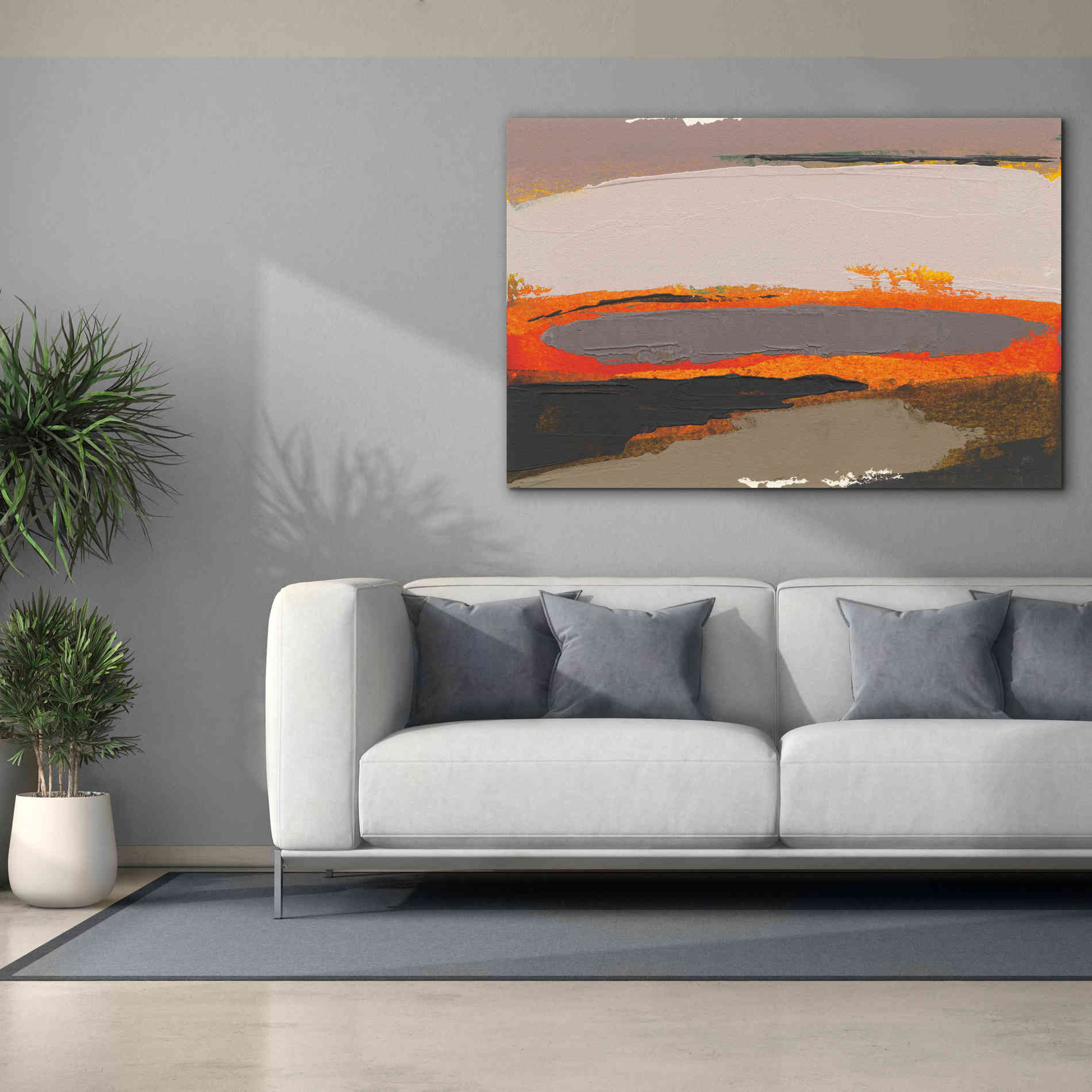 'Ceide Study I' by Grainne Dowling, Canvas Wall Art,60 x 40