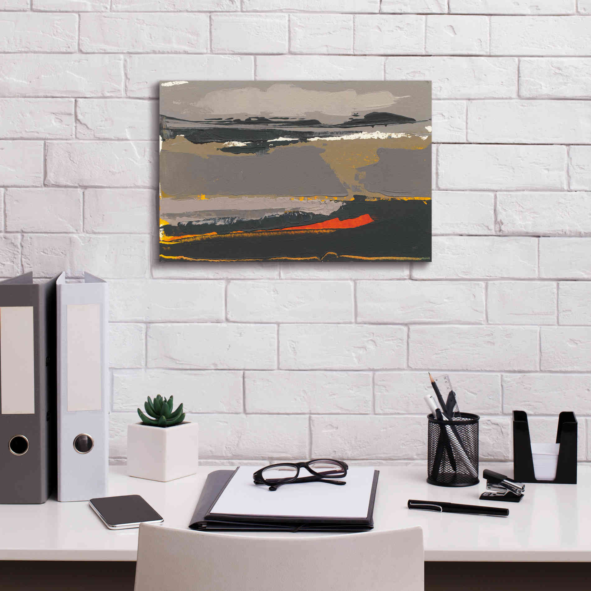 'Ceide Study II' by Grainne Dowling, Canvas Wall Art,18 x 12