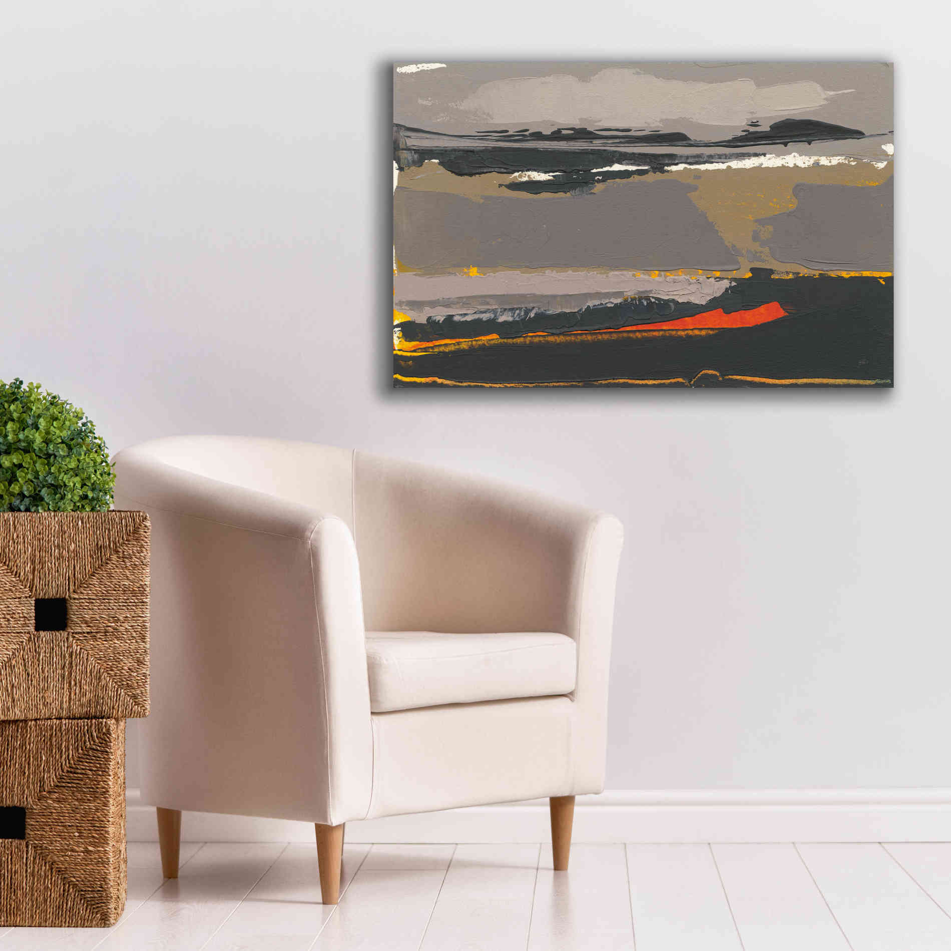 'Ceide Study II' by Grainne Dowling, Canvas Wall Art,40 x 26