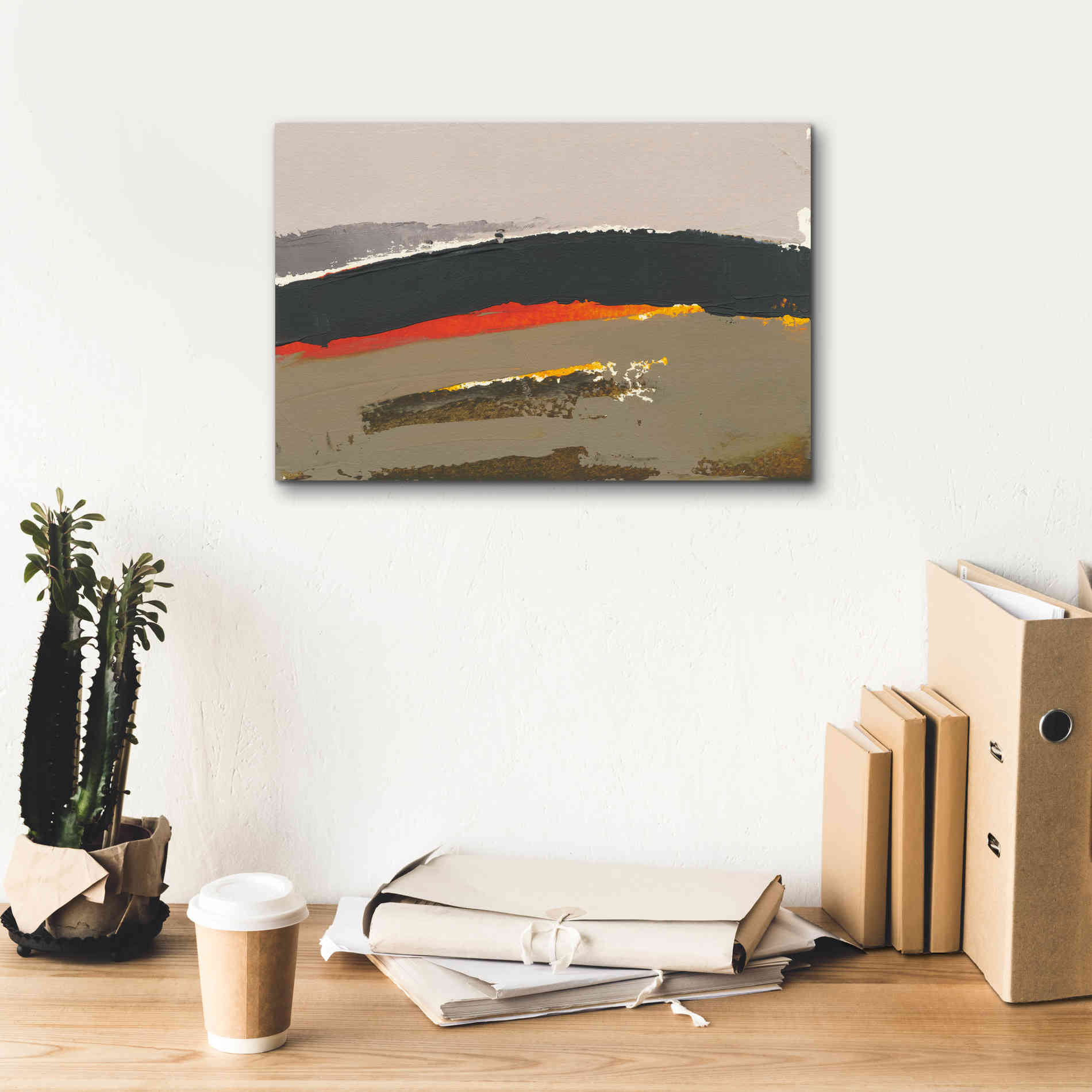 'Ceide Study III' by Grainne Dowling, Canvas Wall Art,18 x 12