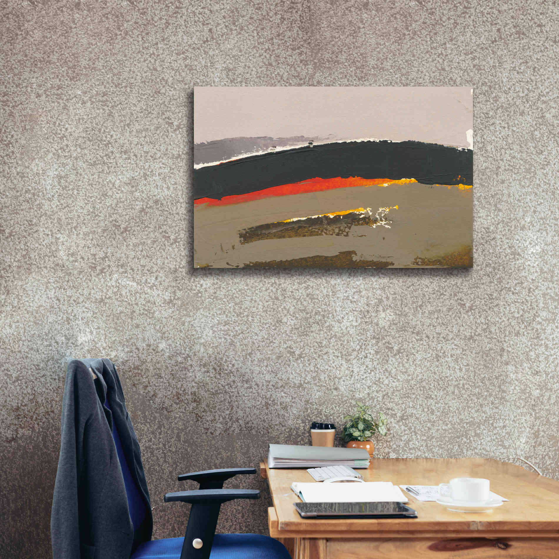 'Ceide Study III' by Grainne Dowling, Canvas Wall Art,40 x 26