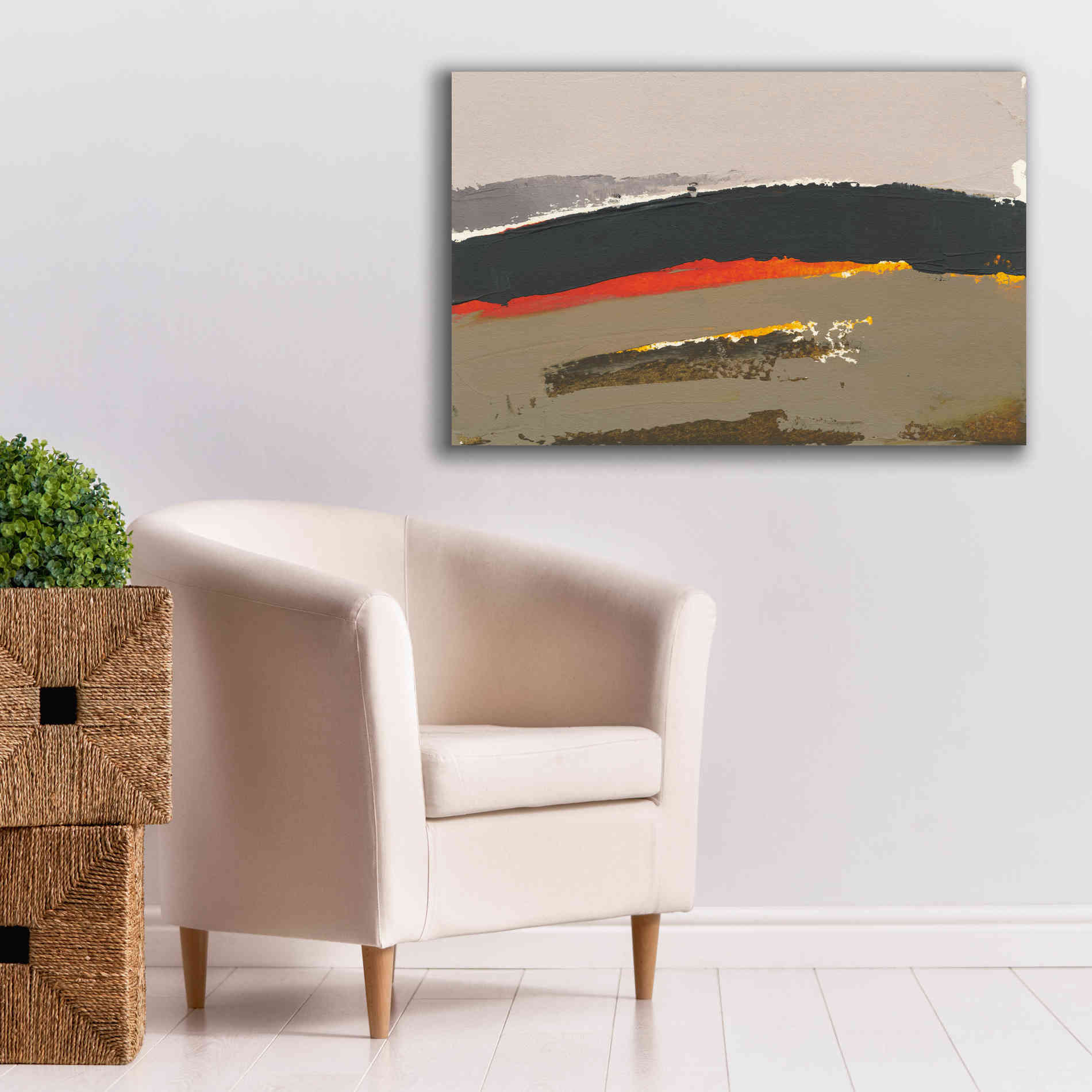 'Ceide Study III' by Grainne Dowling, Canvas Wall Art,40 x 26
