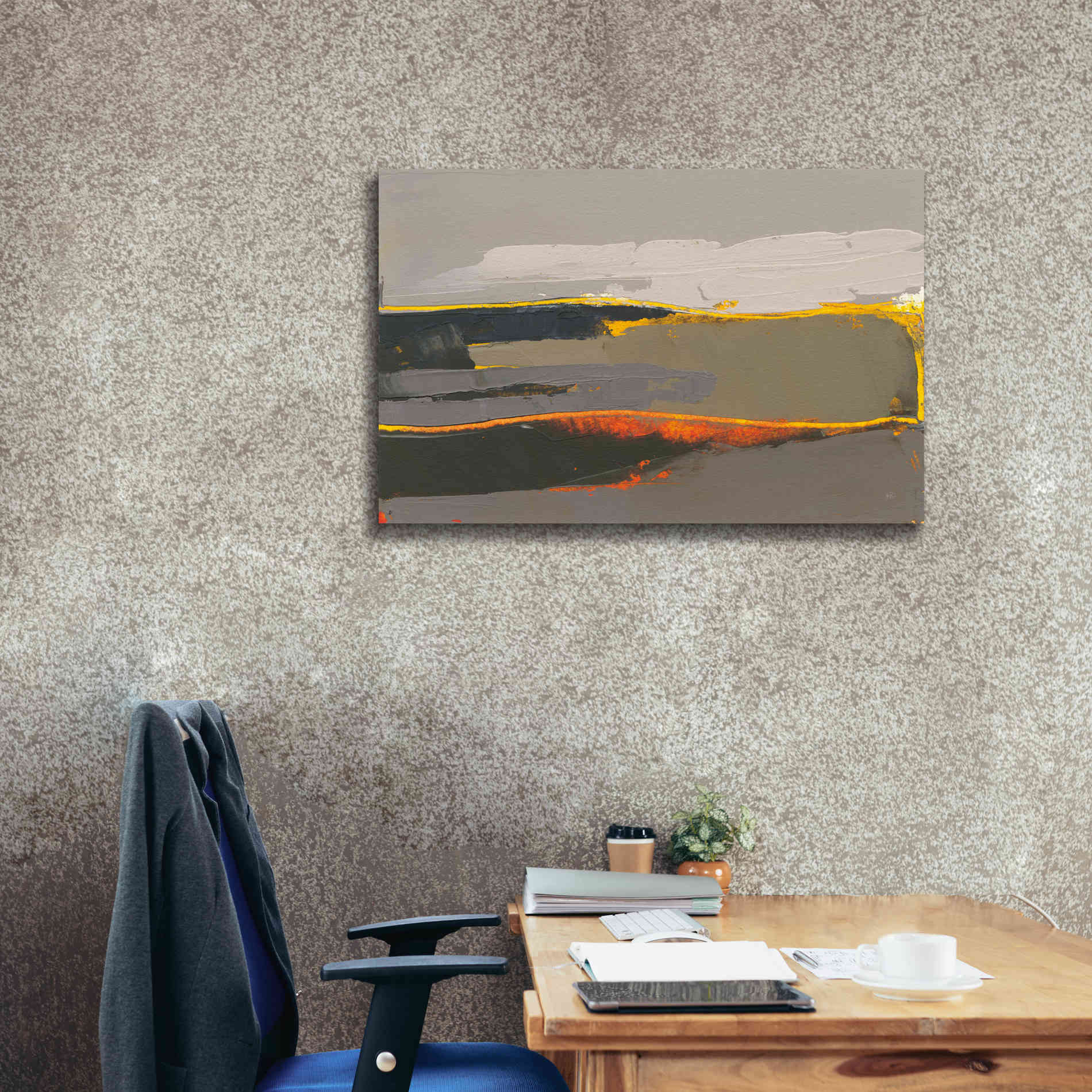 'Ceide Study IV' by Grainne Dowling, Canvas Wall Art,40 x 26