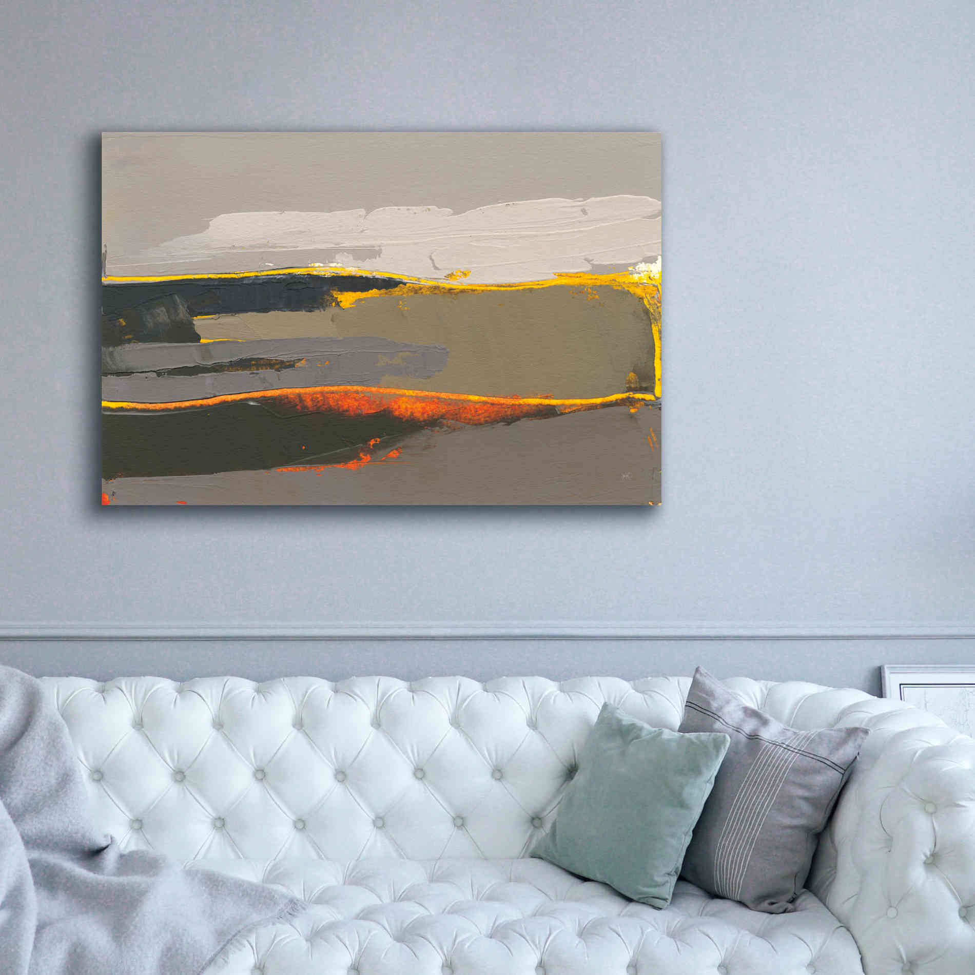 'Ceide Study IV' by Grainne Dowling, Canvas Wall Art,60 x 40