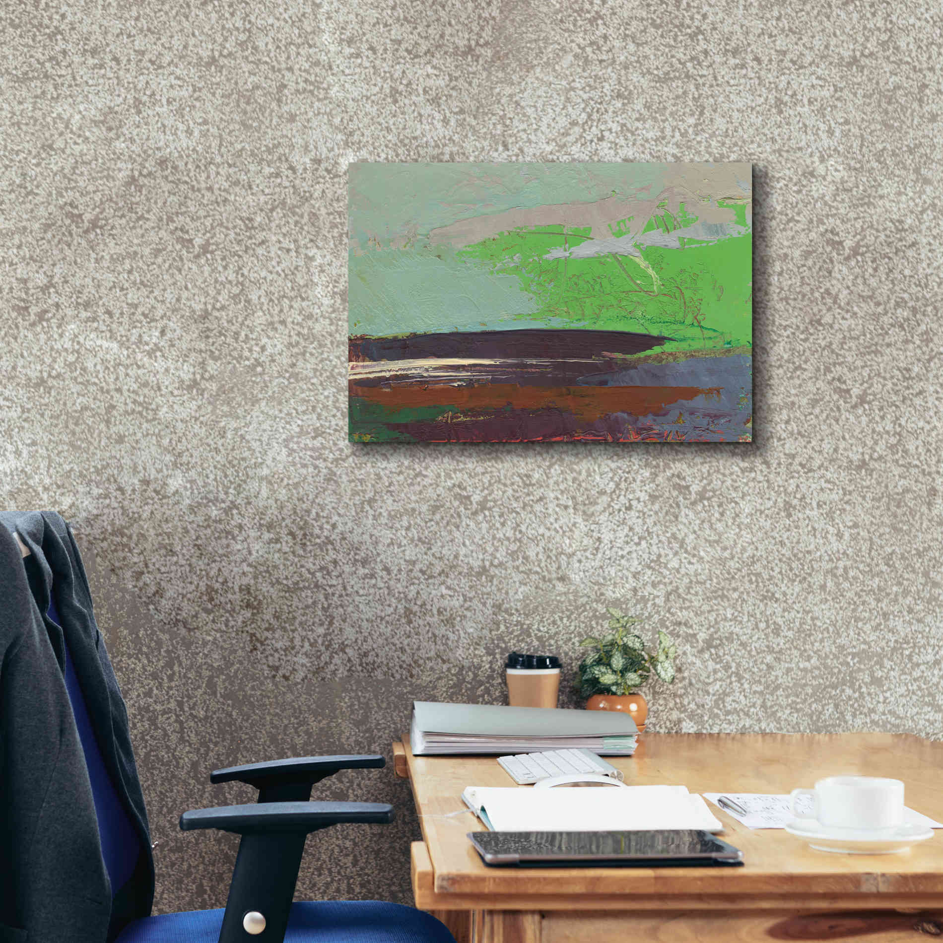 'Ceide Study XIII' by Grainne Dowling, Canvas Wall Art,26 x 18