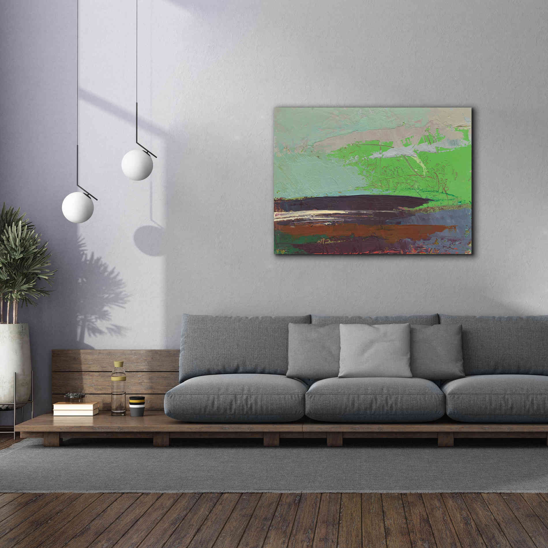 'Ceide Study XIII' by Grainne Dowling, Canvas Wall Art,54 x 40