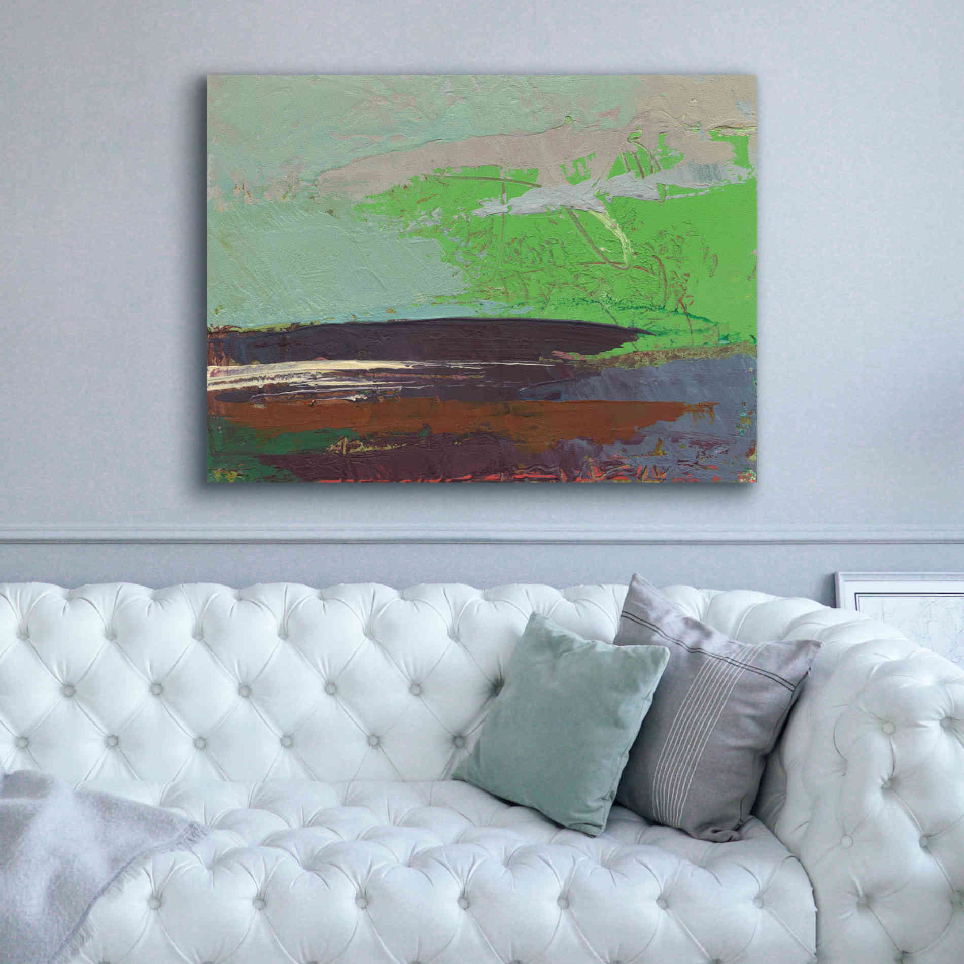 'Ceide Study XIII' by Grainne Dowling, Canvas Wall Art,54 x 40