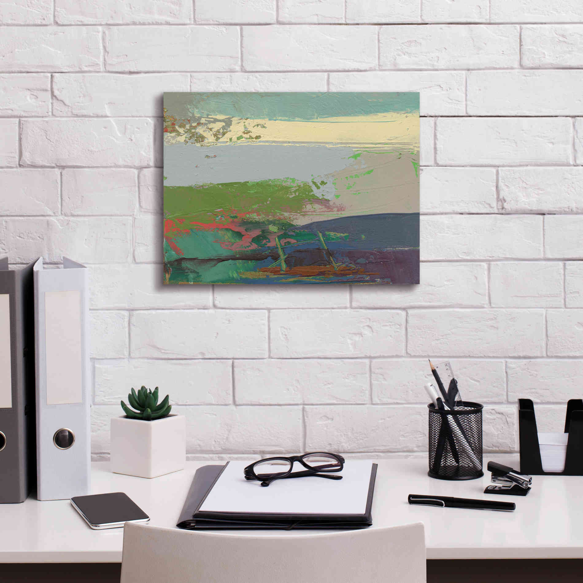 'Ceide Study XIV' by Grainne Dowling, Canvas Wall Art,16 x 12