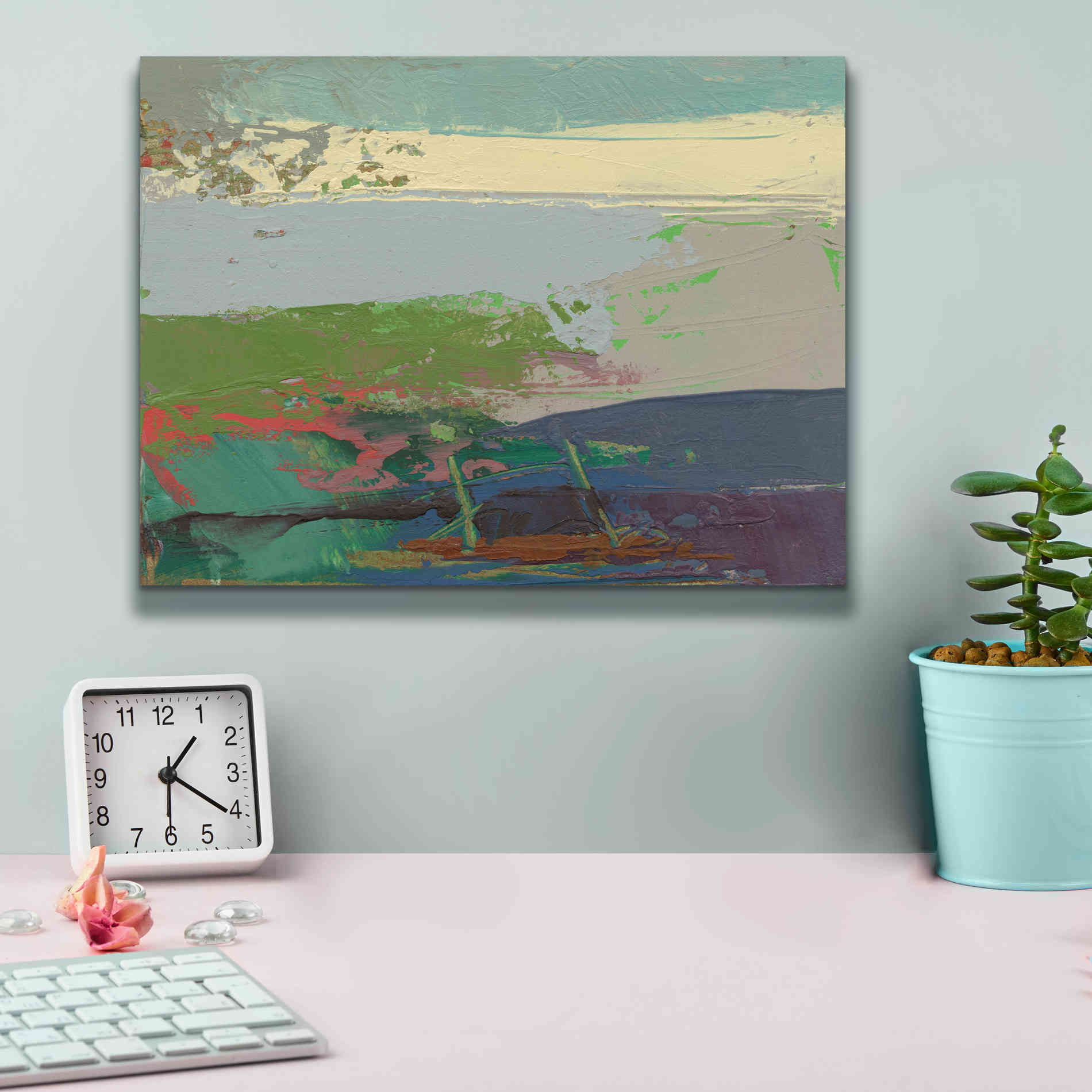 'Ceide Study XIV' by Grainne Dowling, Canvas Wall Art,16 x 12