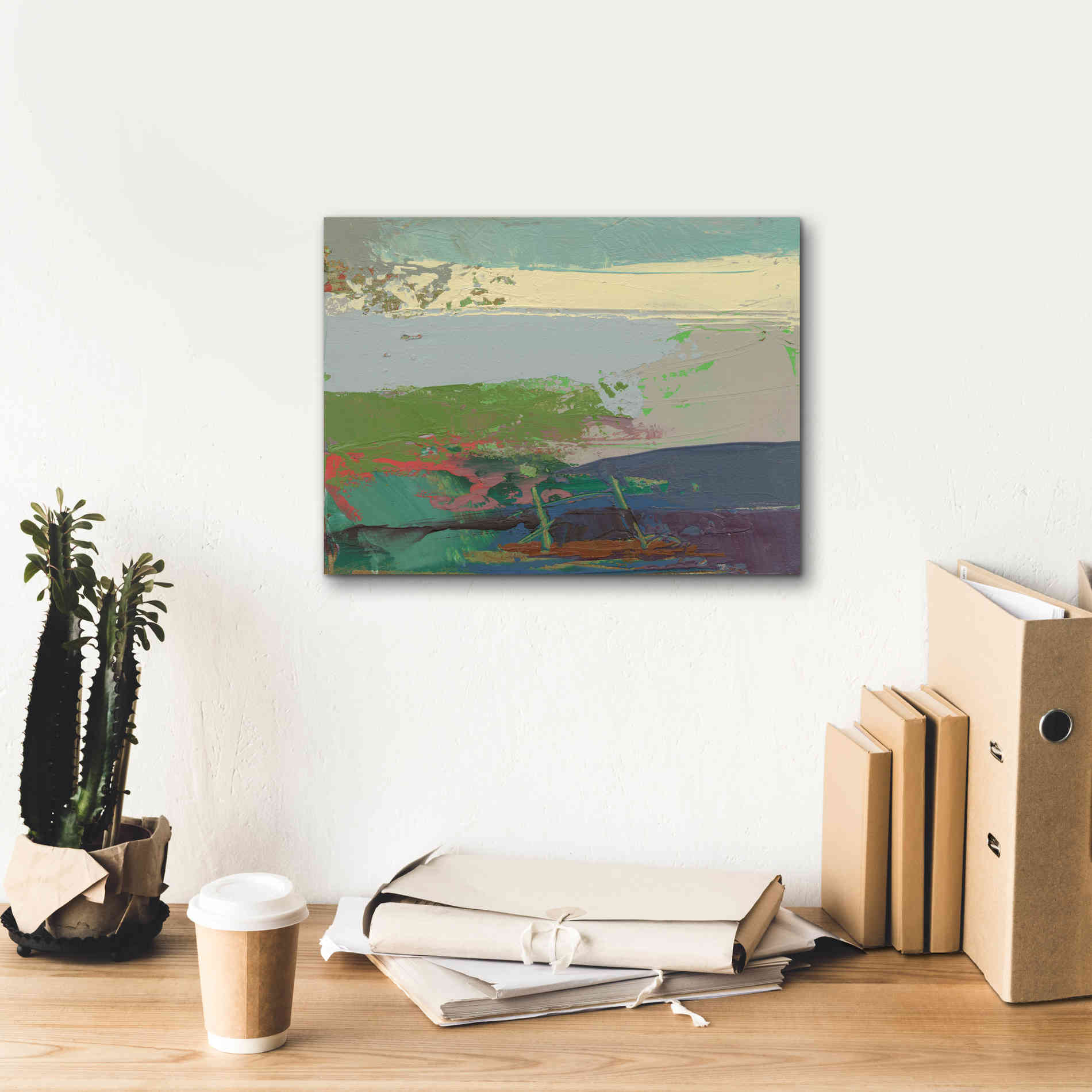 'Ceide Study XIV' by Grainne Dowling, Canvas Wall Art,16 x 12