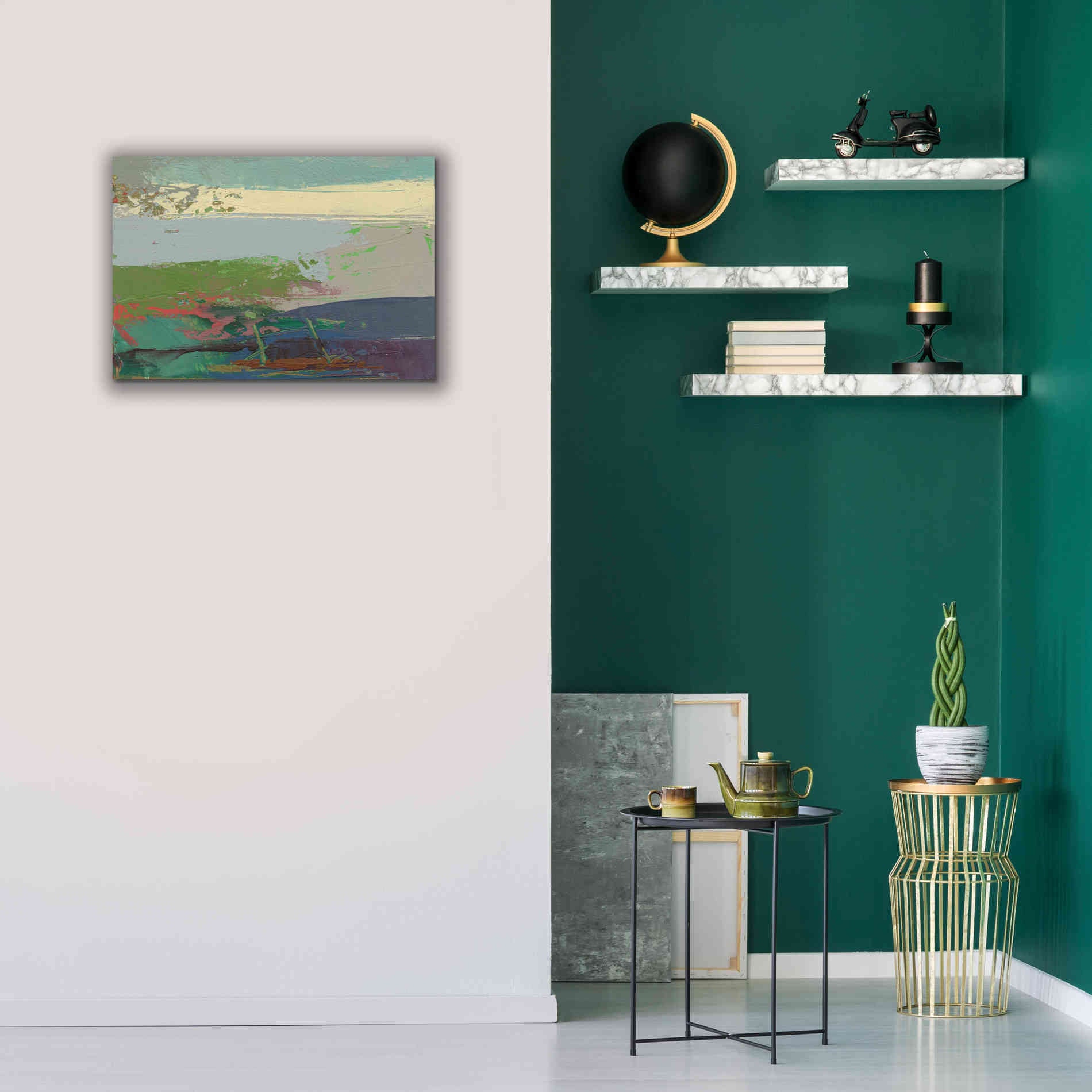 'Ceide Study XIV' by Grainne Dowling, Canvas Wall Art,26 x 18