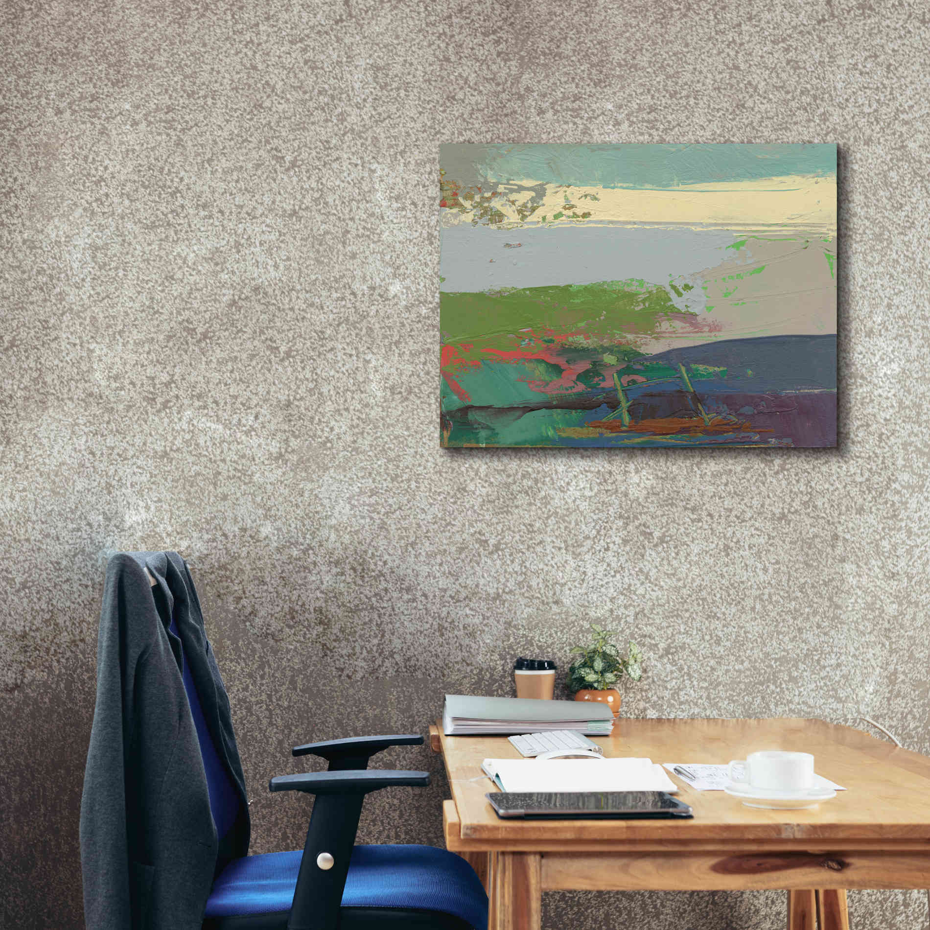 'Ceide Study XIV' by Grainne Dowling, Canvas Wall Art,34 x 26