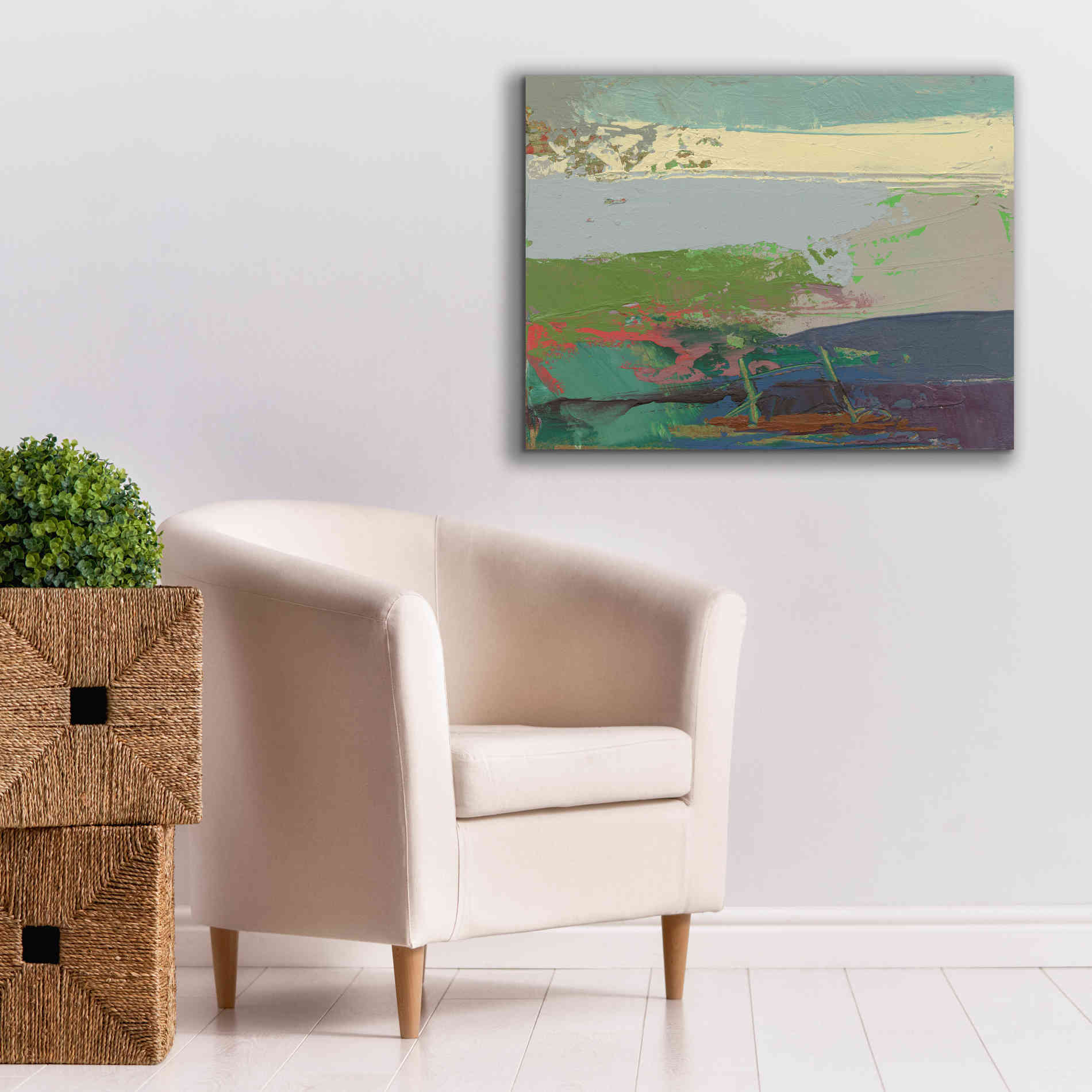 'Ceide Study XIV' by Grainne Dowling, Canvas Wall Art,34 x 26