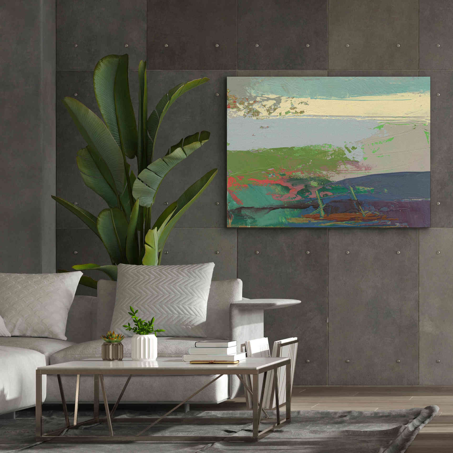 'Ceide Study XIV' by Grainne Dowling, Canvas Wall Art,54 x 40