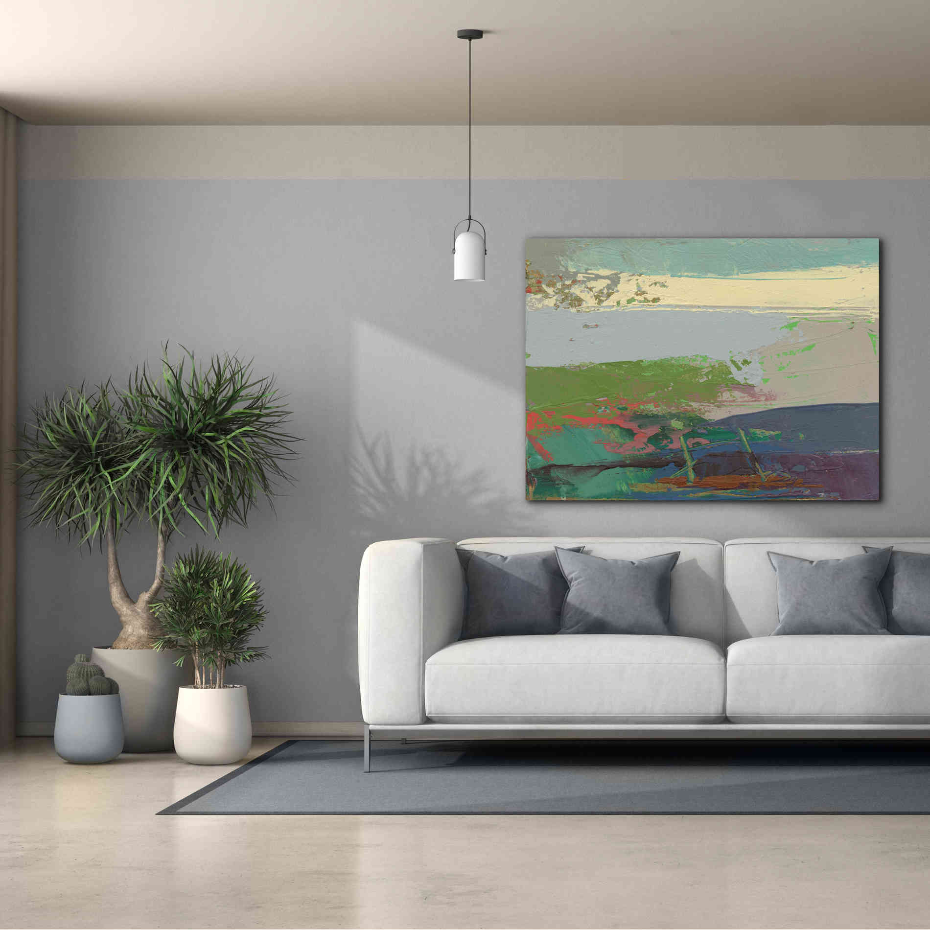 'Ceide Study XIV' by Grainne Dowling, Canvas Wall Art,54 x 40