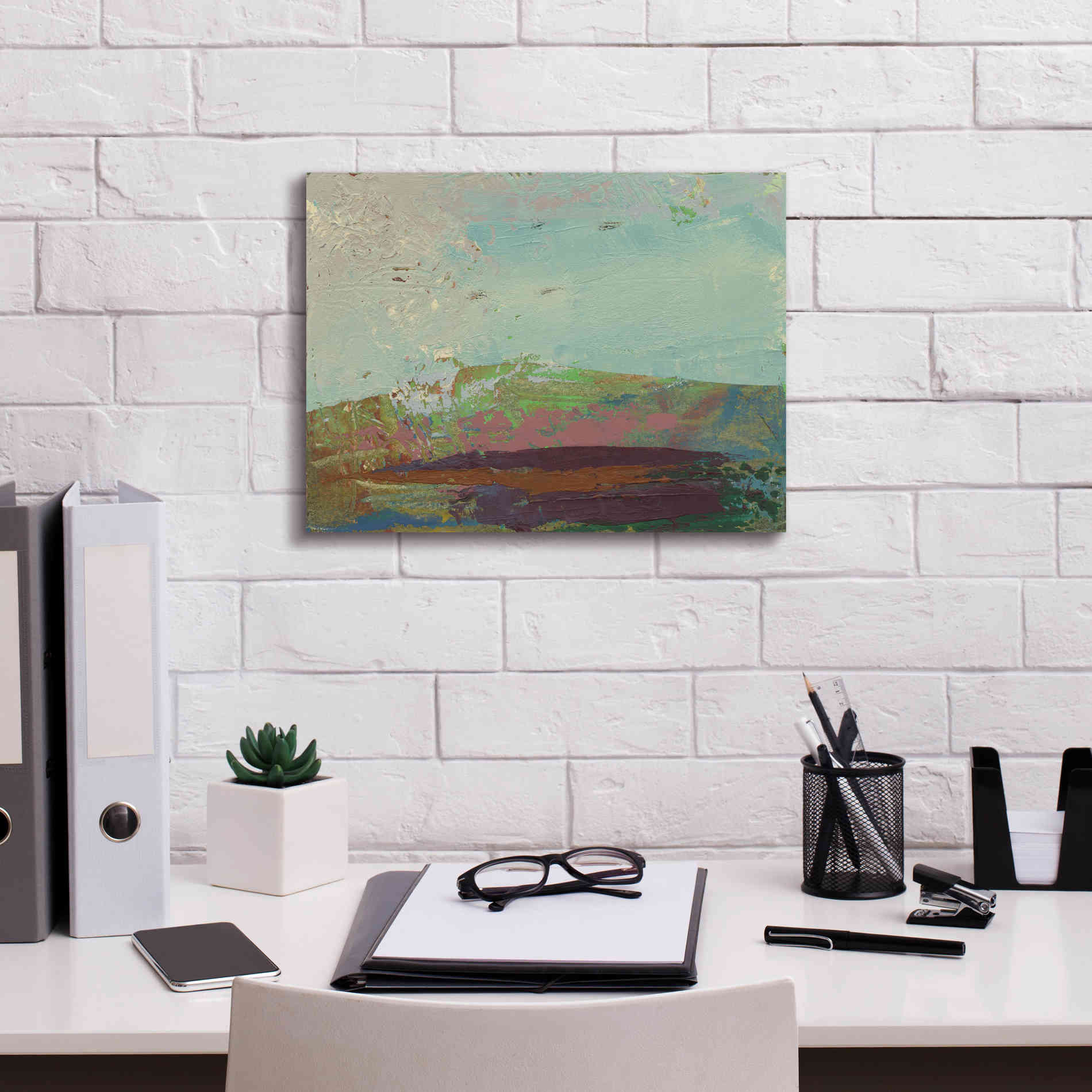 'Ceide Study XV' by Grainne Dowling, Canvas Wall Art,16 x 12