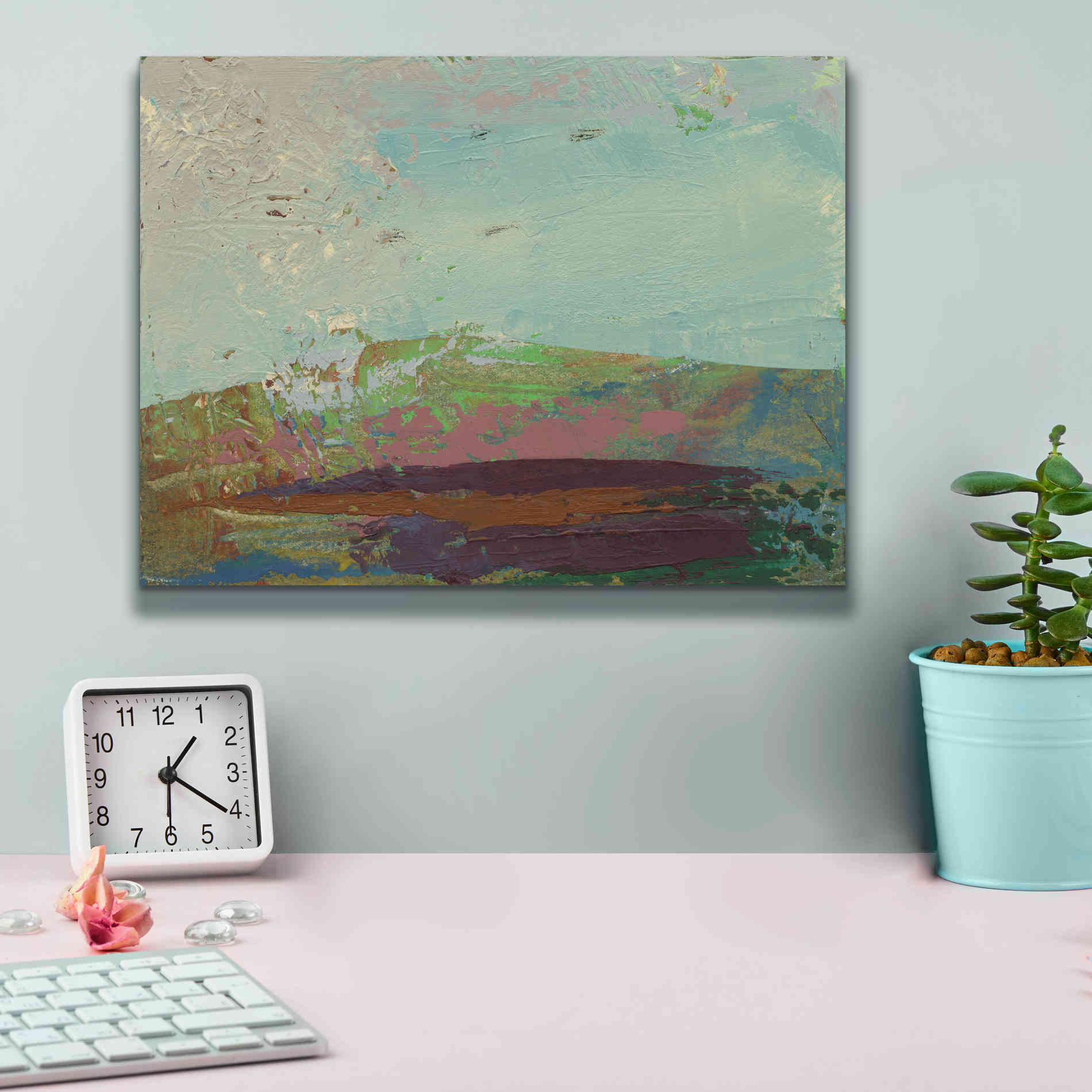 'Ceide Study XV' by Grainne Dowling, Canvas Wall Art,16 x 12