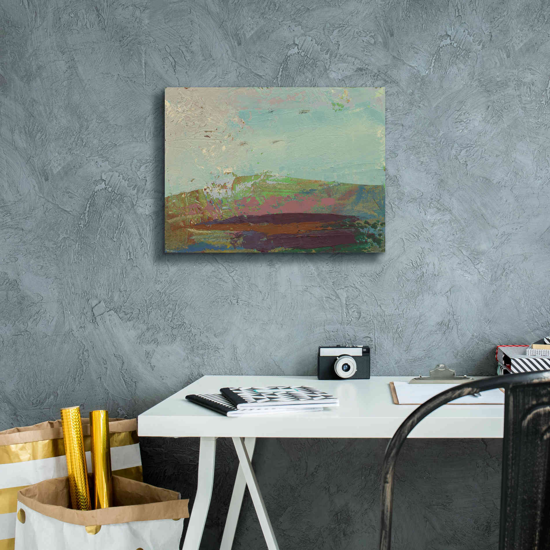 'Ceide Study XV' by Grainne Dowling, Canvas Wall Art,16 x 12