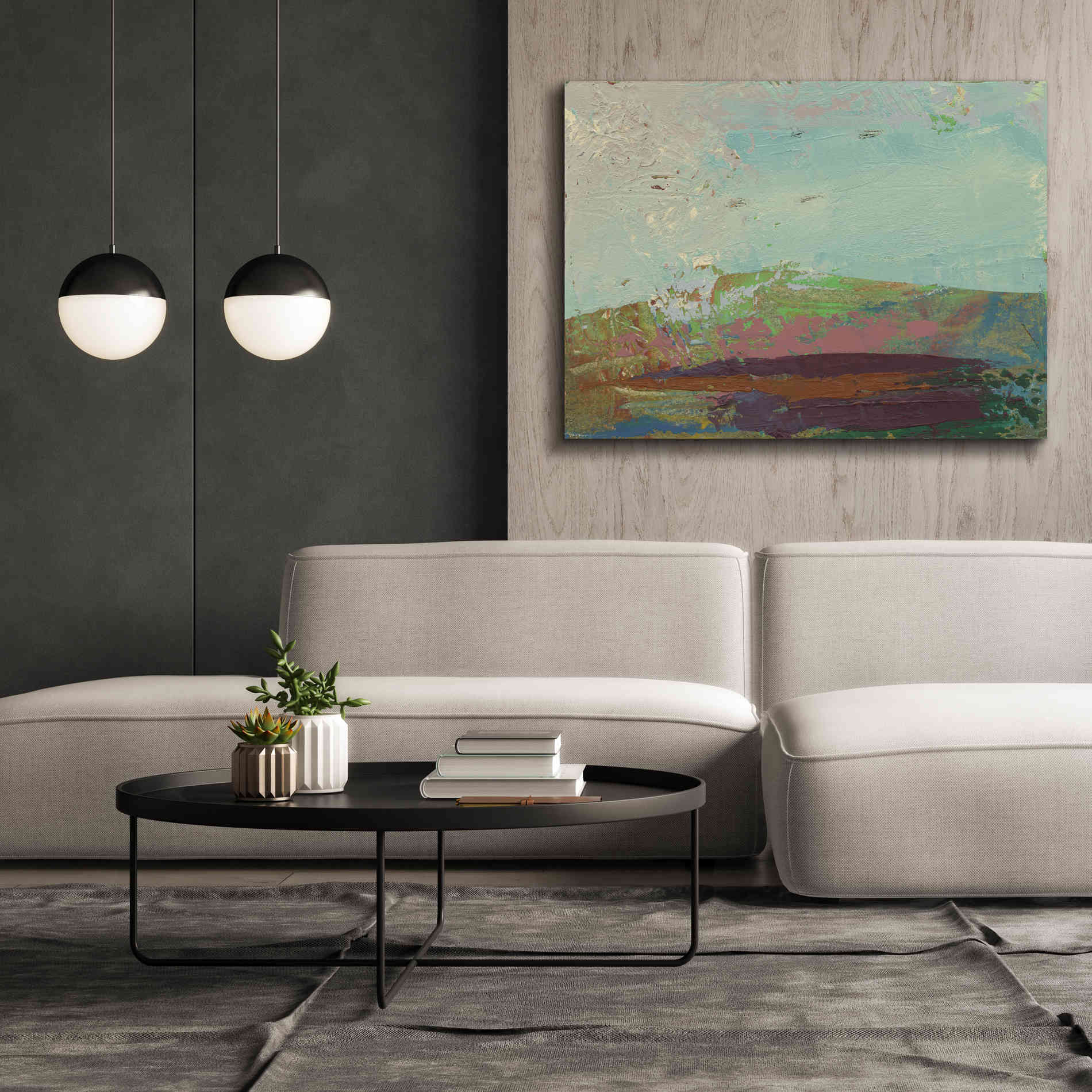 'Ceide Study XV' by Grainne Dowling, Canvas Wall Art,54 x 40