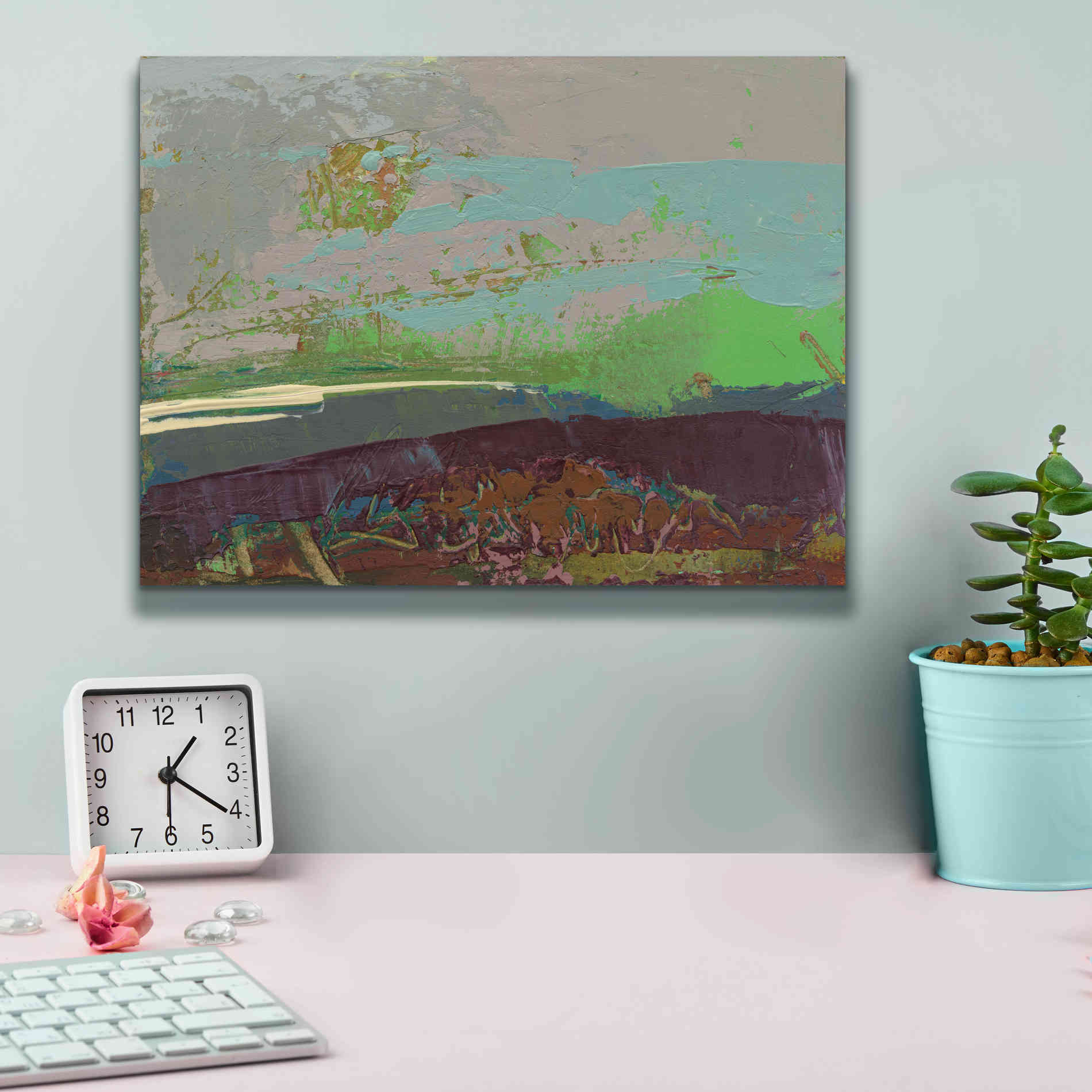 'Ceide Study XVI' by Grainne Dowling, Canvas Wall Art,16 x 12