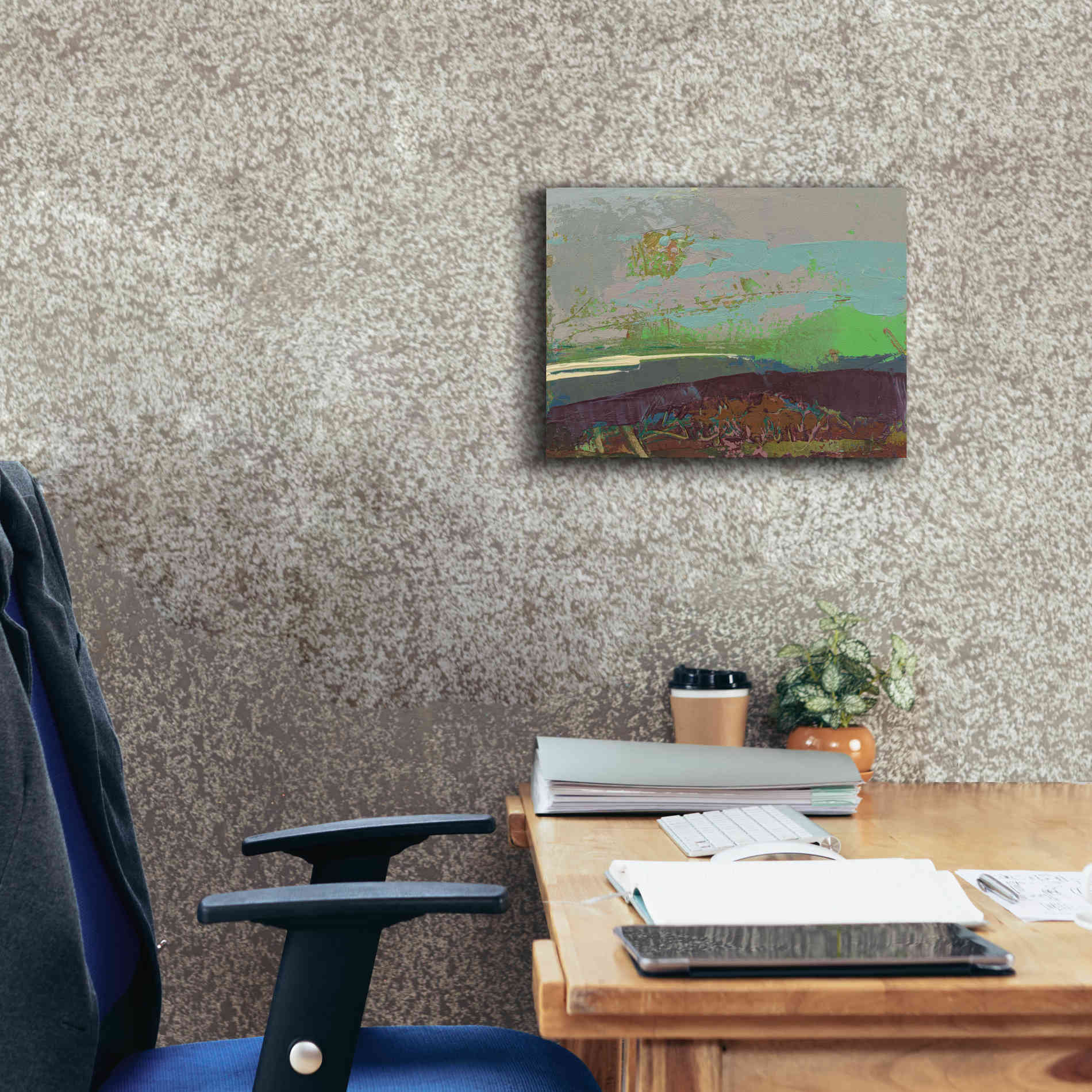 'Ceide Study XVI' by Grainne Dowling, Canvas Wall Art,16 x 12