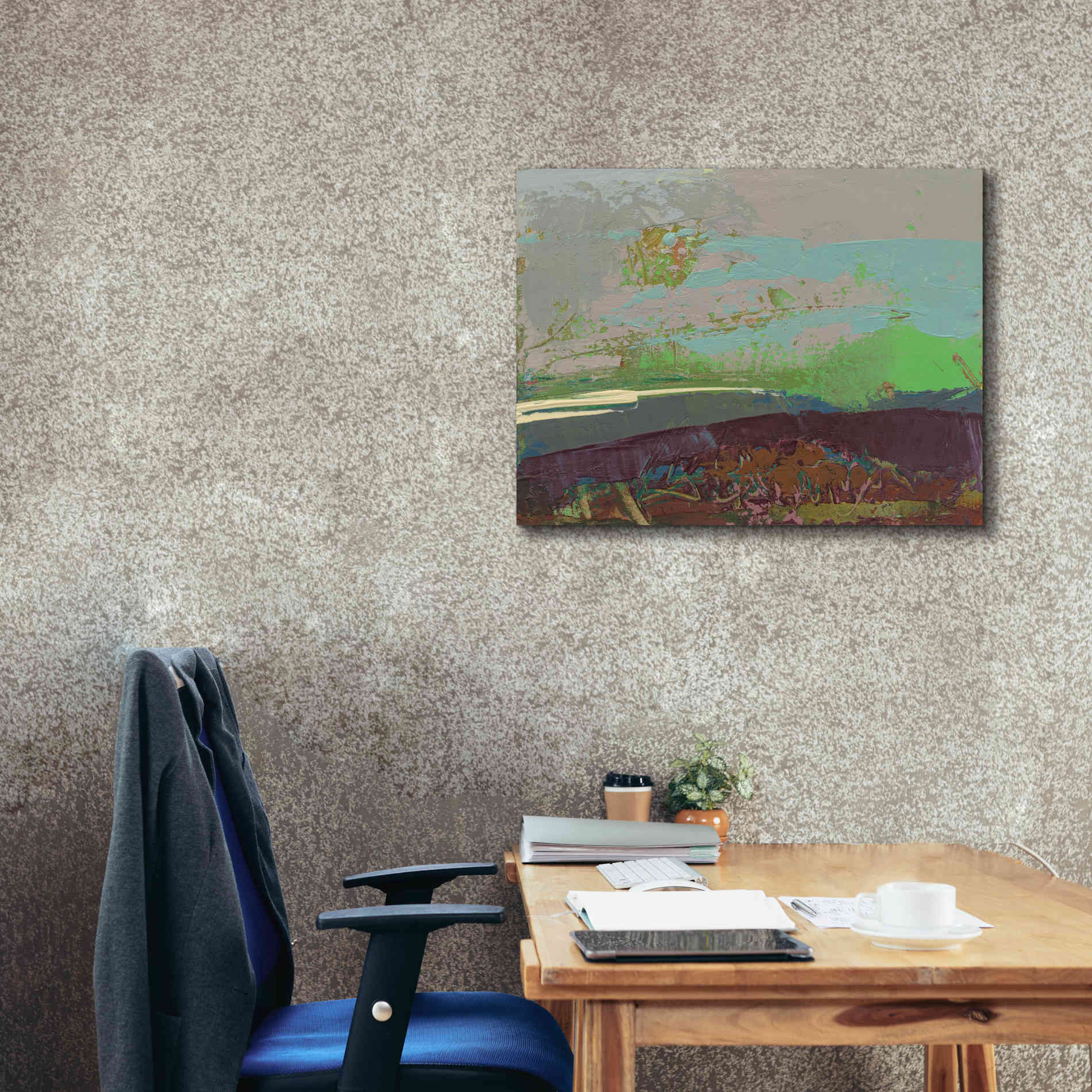 'Ceide Study XVI' by Grainne Dowling, Canvas Wall Art,34 x 26