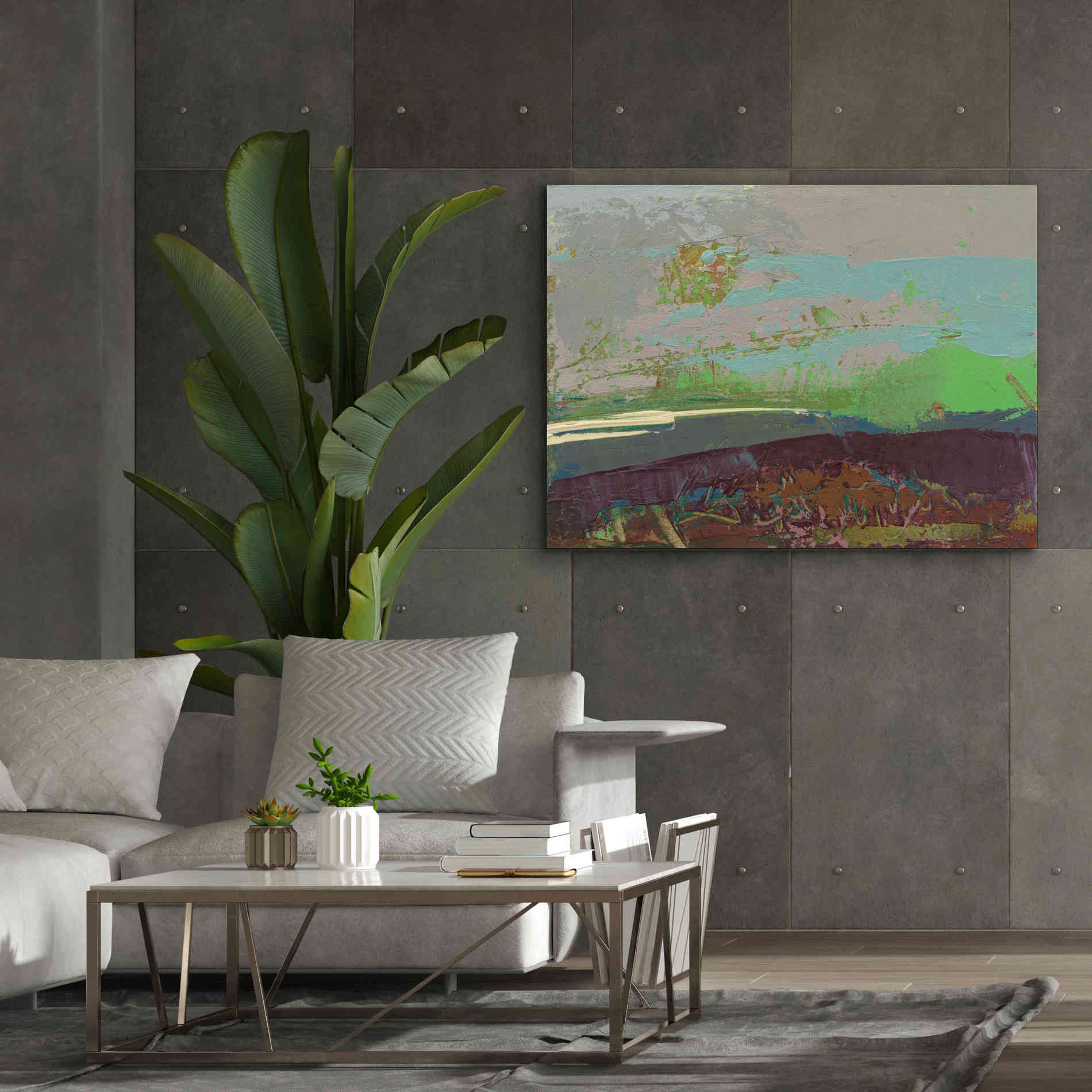 'Ceide Study XVI' by Grainne Dowling, Canvas Wall Art,54 x 40