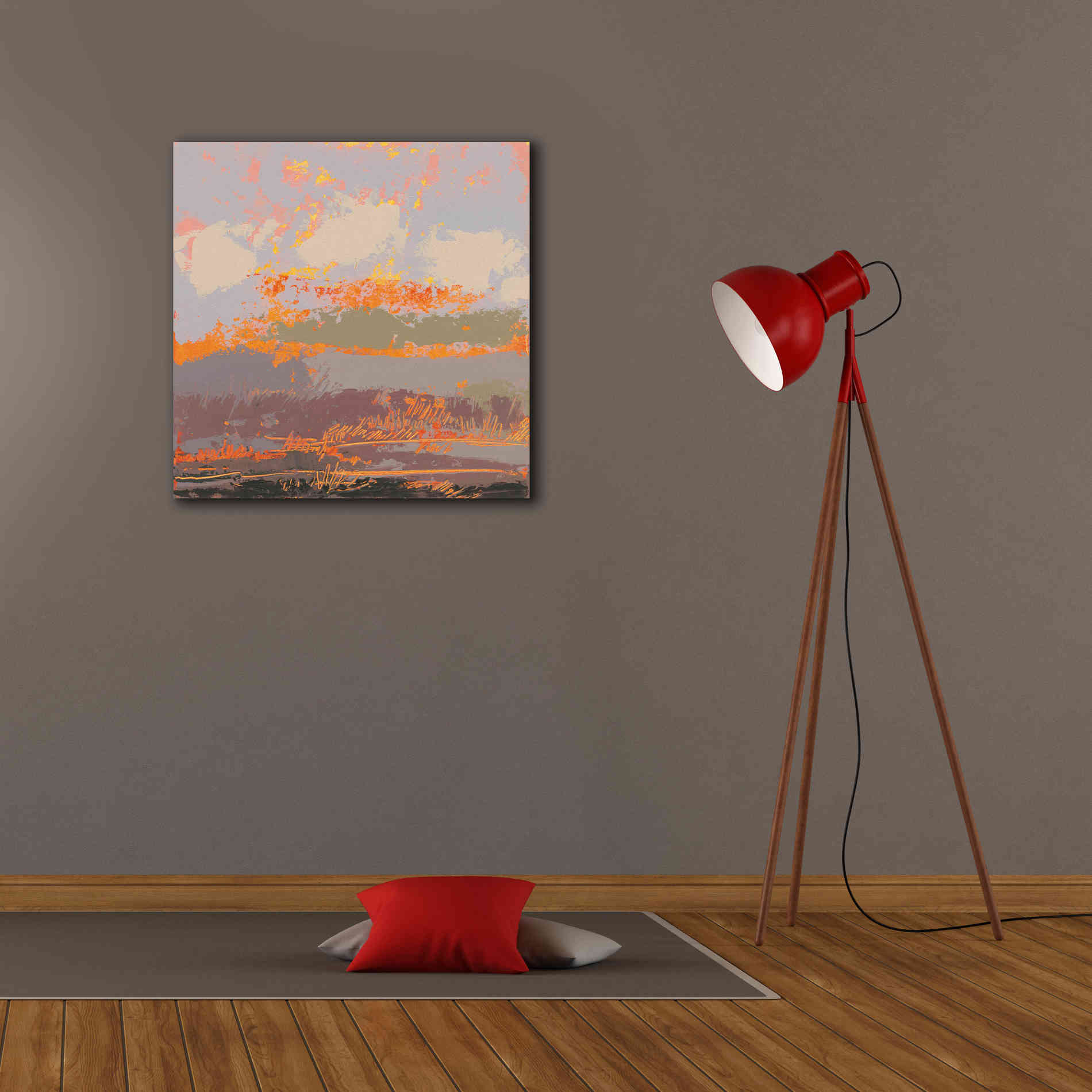 'Soft Day III' by Grainne Dowling, Canvas Wall Art,26 x 26