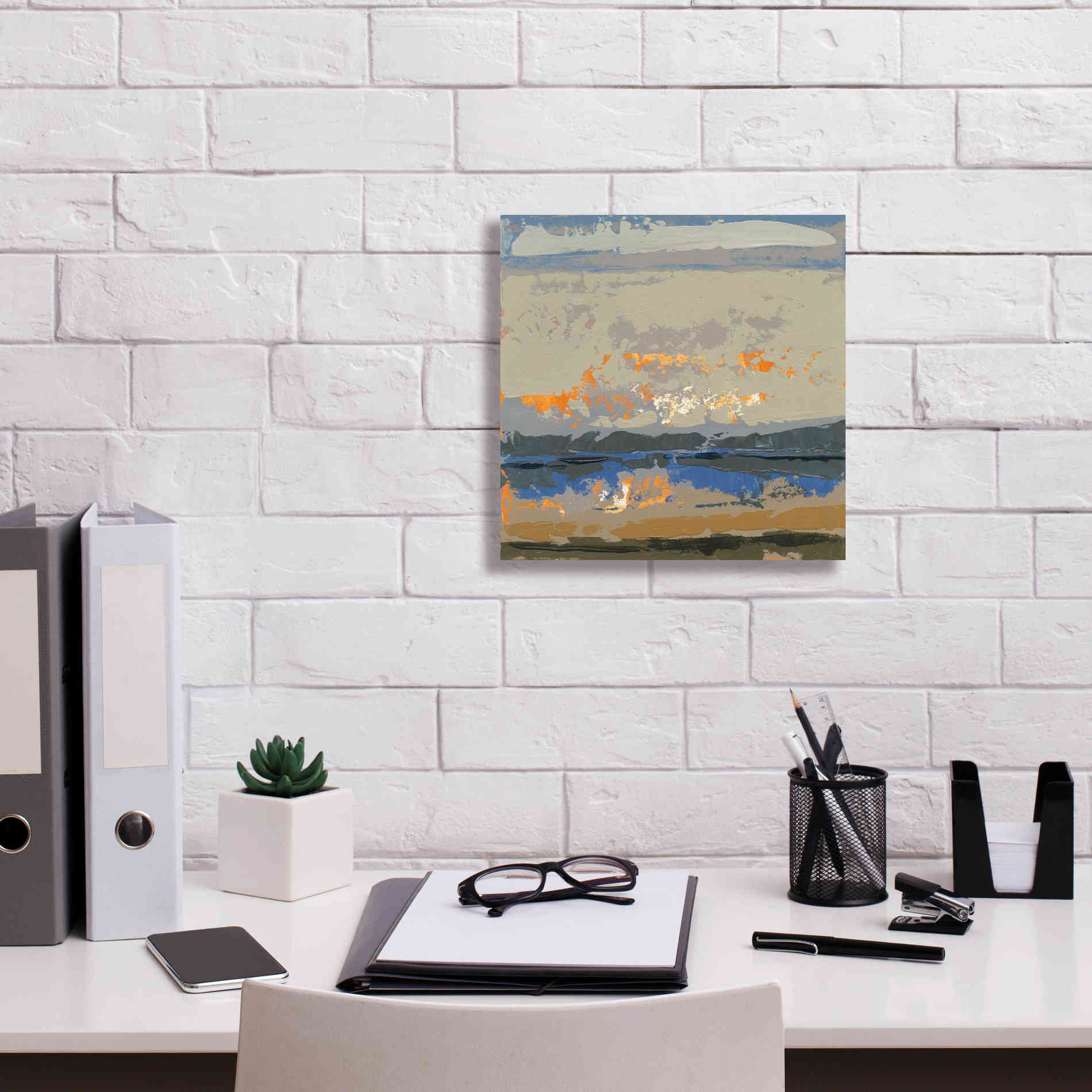 'Evening Killala Bay' by Grainne Dowling, Canvas Wall Art,12 x 12