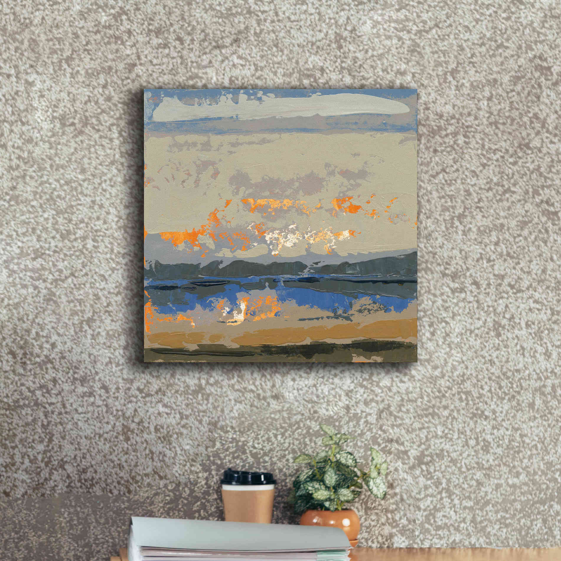 'Evening Killala Bay' by Grainne Dowling, Canvas Wall Art,18 x 18