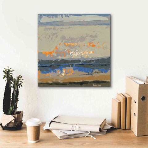 Image of 'Evening Killala Bay' by Grainne Dowling, Canvas Wall Art,18 x 18