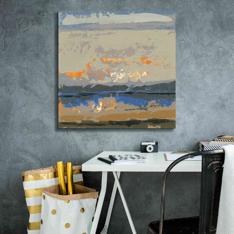 Image of 'Evening Killala Bay' by Grainne Dowling, Canvas Wall Art,26 x 26