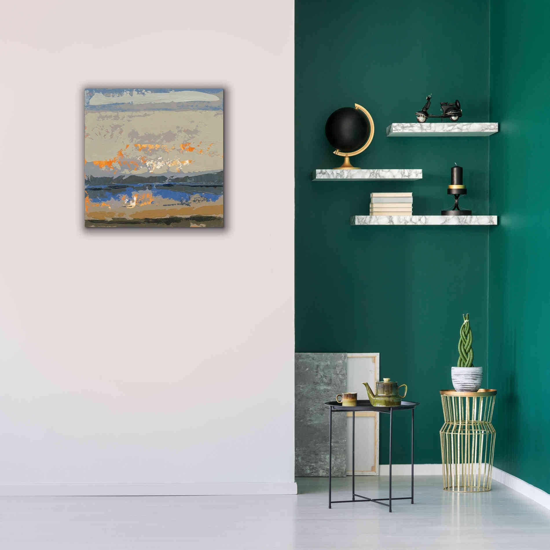 'Evening Killala Bay' by Grainne Dowling, Canvas Wall Art,26 x 26